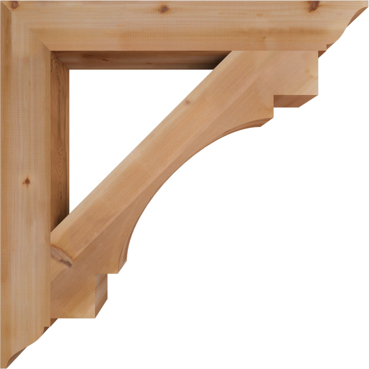 Ekena Millwork BKT06X44X44MRC01SWR Exterior-Brackets-Braces - View #3