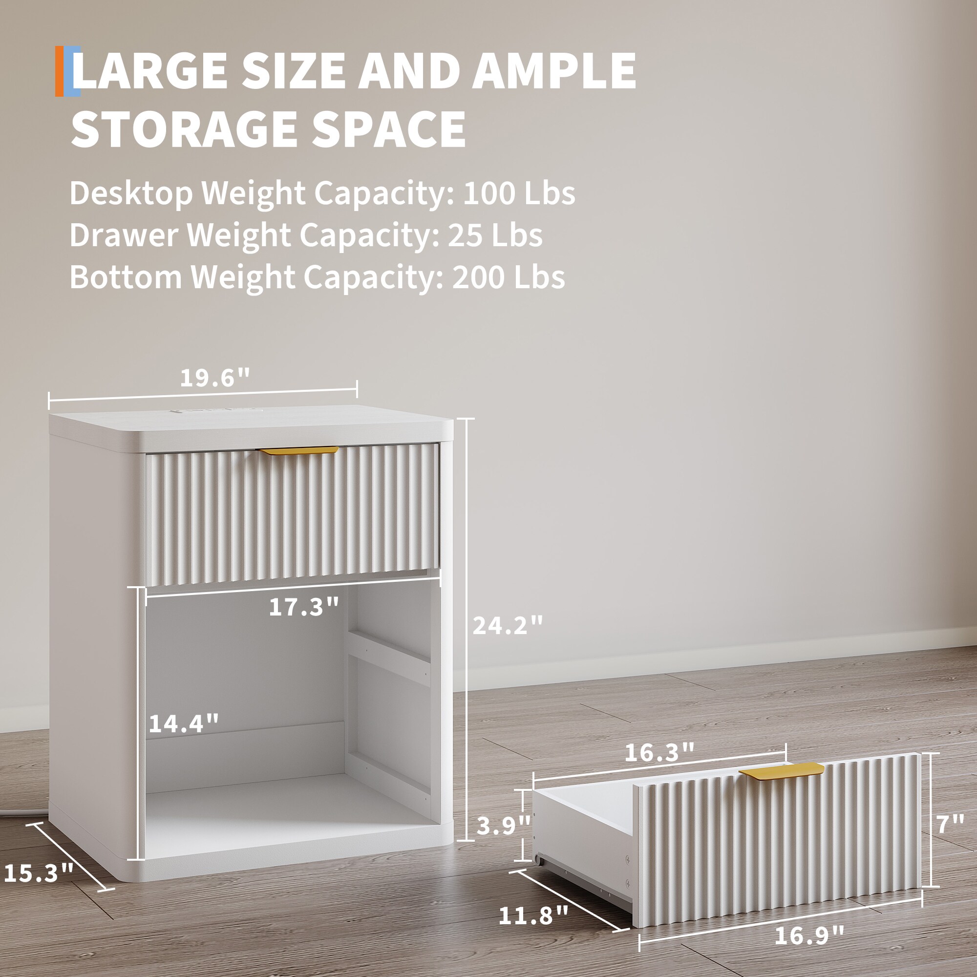 IdealHouse C8B-91C4-LIXUPG2OJD nightstands - View #8