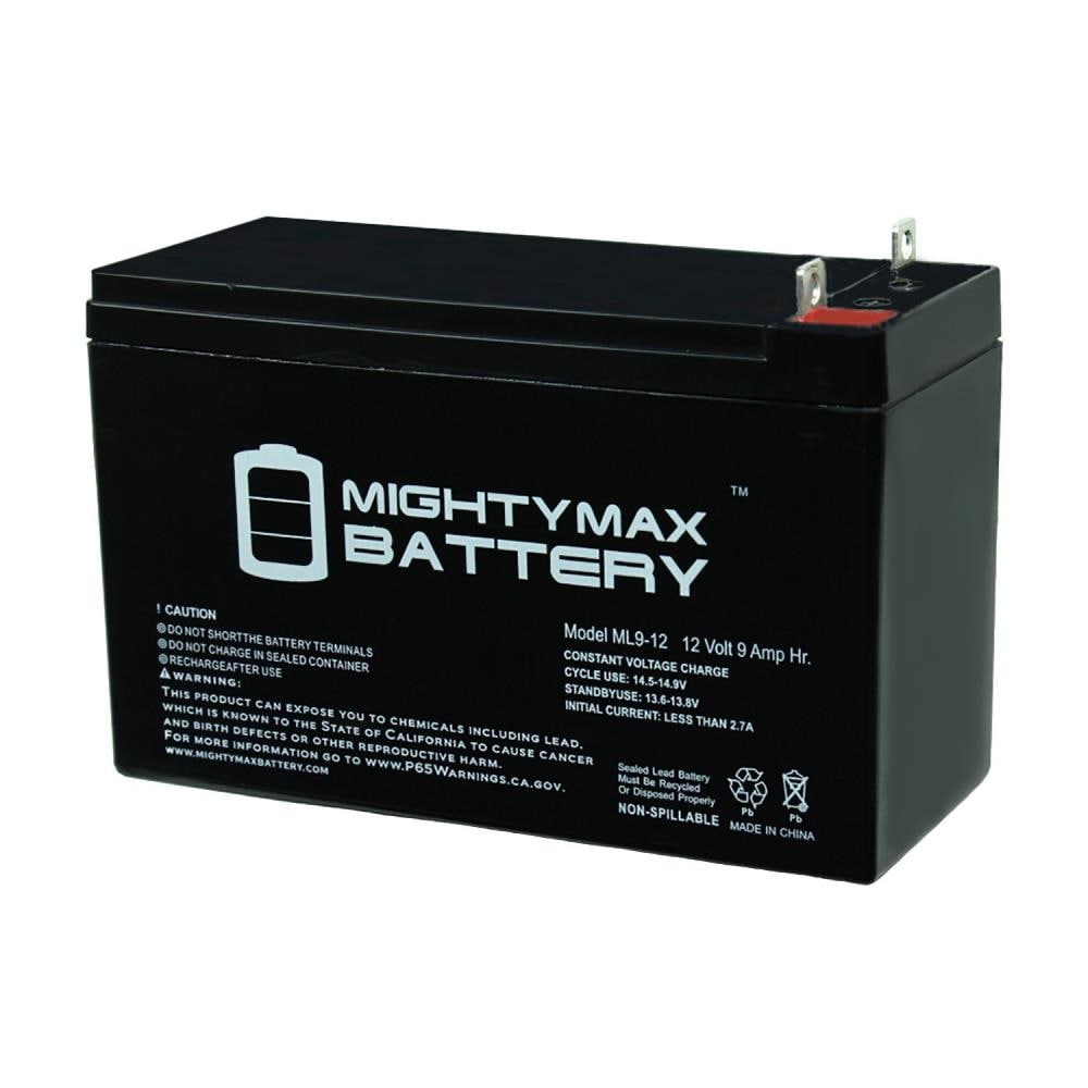 2 Pack Brand Product Mighty Max Battery 12V 9AH Compatible Battery for APC UPS Power Backup Systems