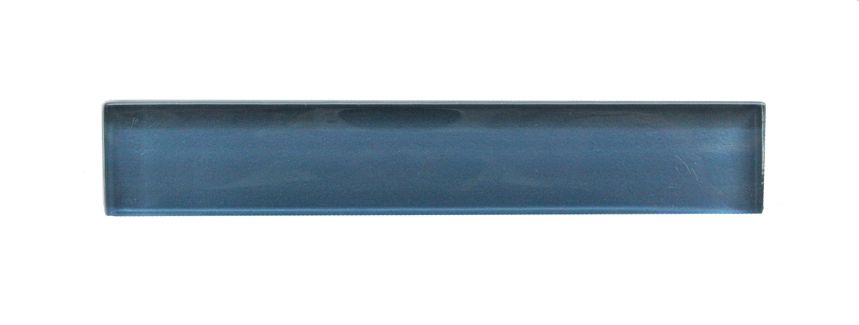 Abolos LWSVET0106-BL Full Body Neon Blue/Glossy 1-in x 6-in Glossy Glass Pencil Tile ( 3-Sq. Feet / Carton ) 72 -Pack