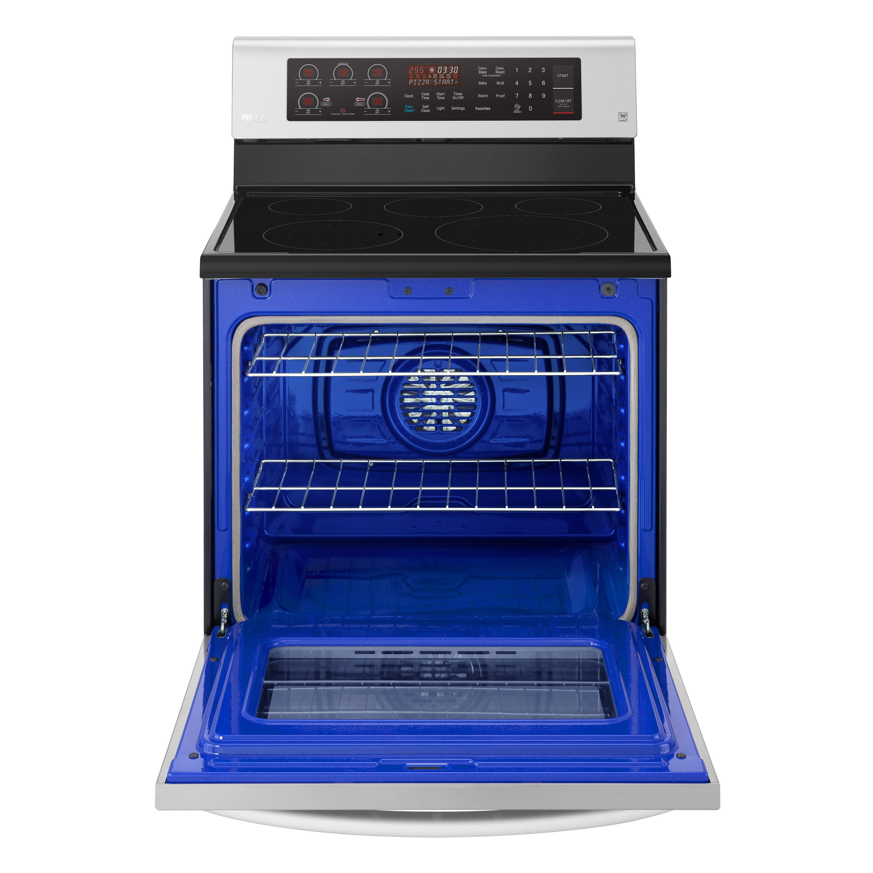 6.3 cu. ft. Electric Single Oven Range with EasyClean®
