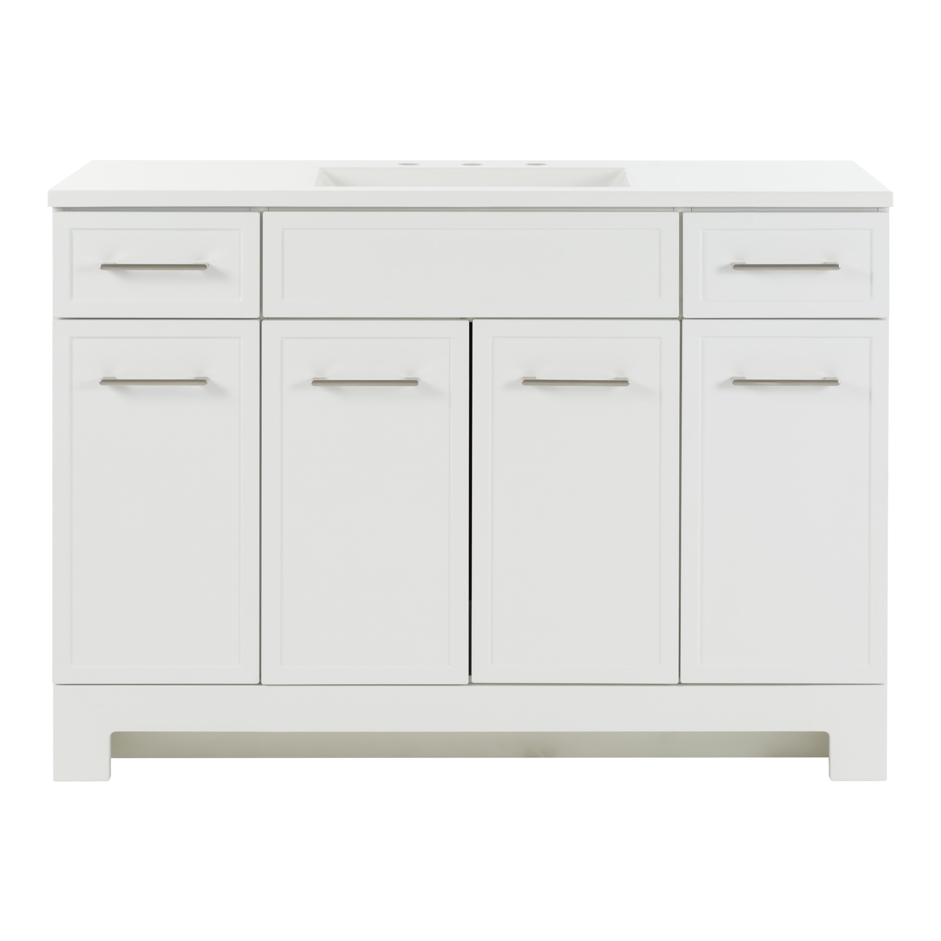 Diamond NOW PU48P2-WH Bath-Vanity-Combo - View #9