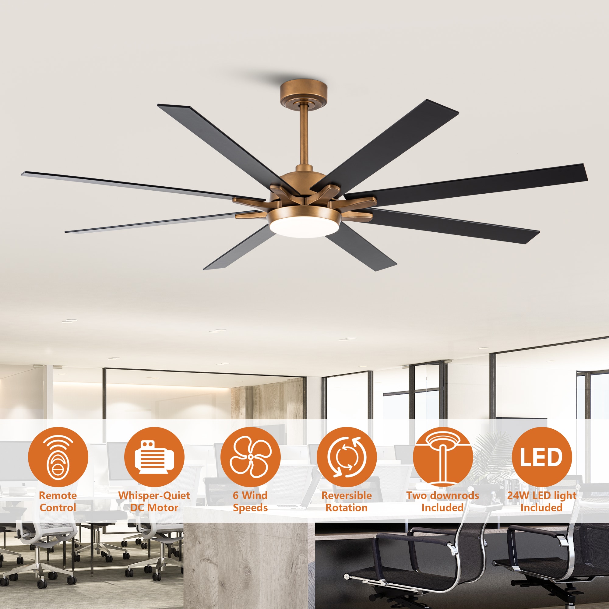 Parrot Uncle F8261110V Ceiling-Fans - View #6