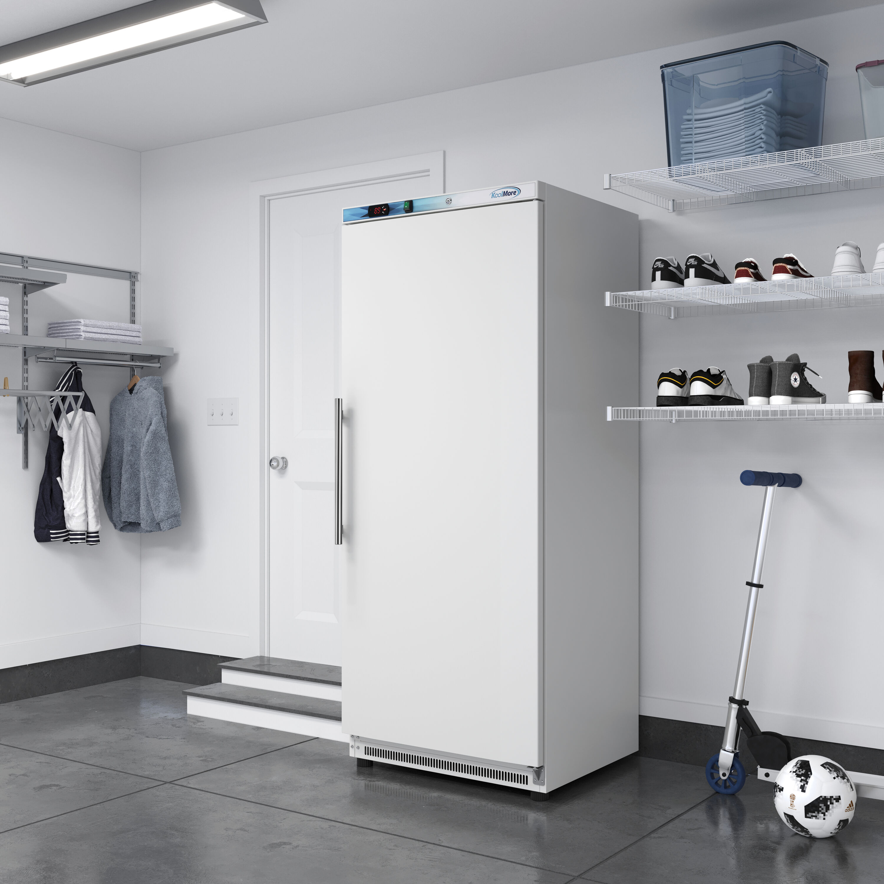 KoolMore LOW-KM-FMD20WH Commercial-Freezers - View #8