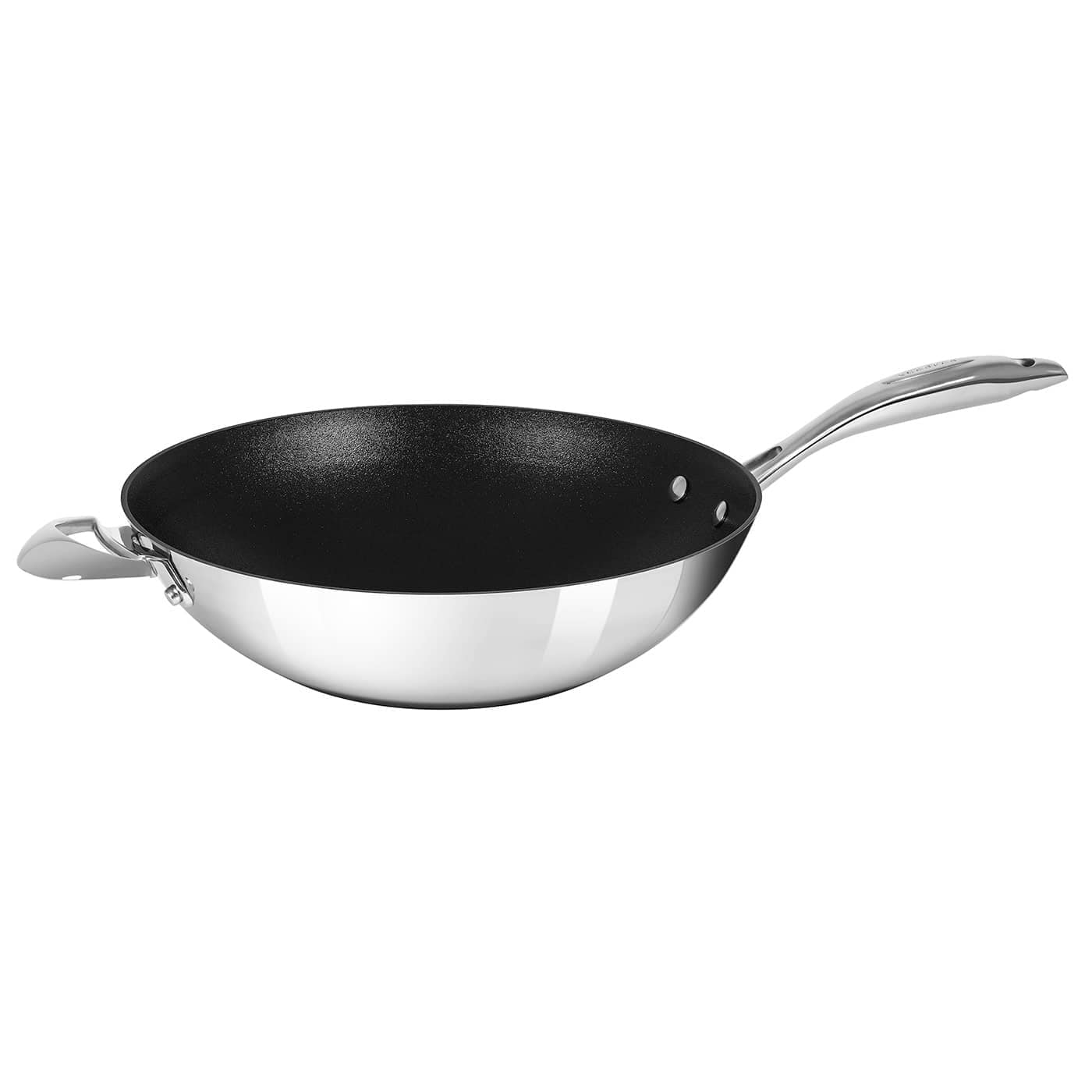 Scanpan  Haptiq Stainless Steel Nonstick 12.5Inch Wok