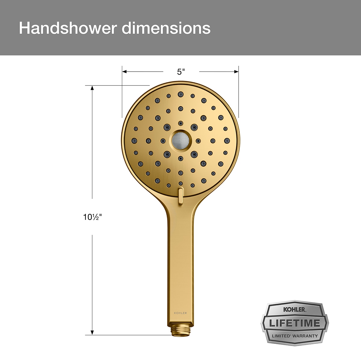 KOHLER REC26089-G-2MB Showerhead-Bar-Panels - View #13