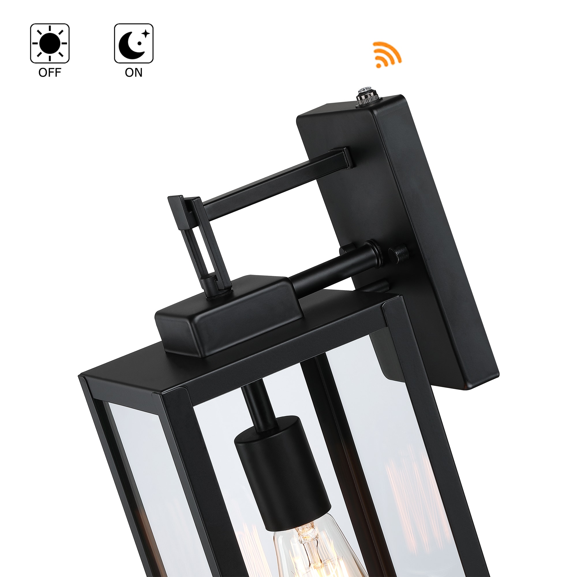 Hukoro 2F19051-BK-S Outdoor-Wall-Lighting - View #9