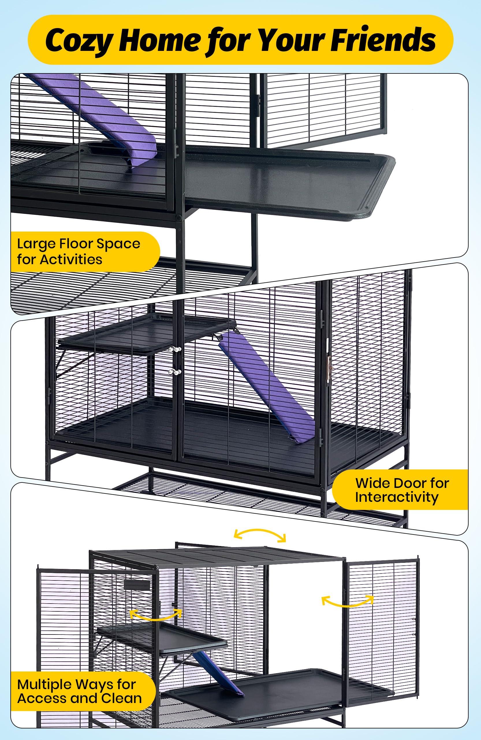 Garvee BQK-J8EIVEJQSPV3C-DP Chicken-Coops-Rabbit-Hutches - View #7