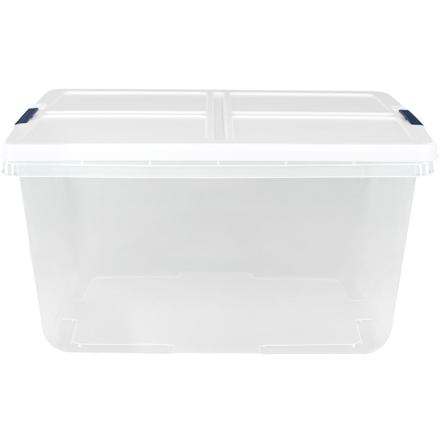 66-Quart Clear Latching Storage Tote – Asaan World