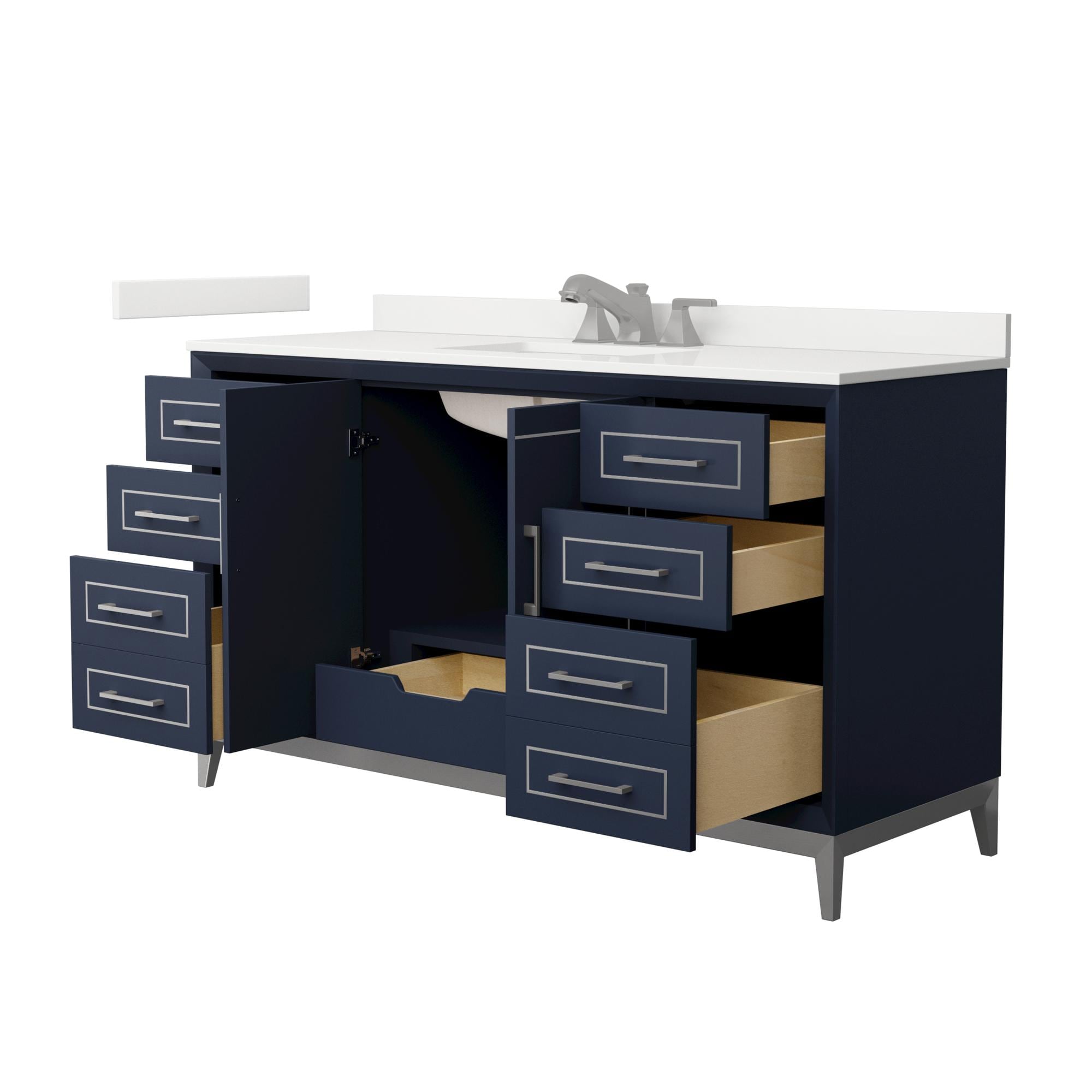Wyndham Collection WCH515160SBNWQUS3MXX Bath-Vanity-Combo - View #2