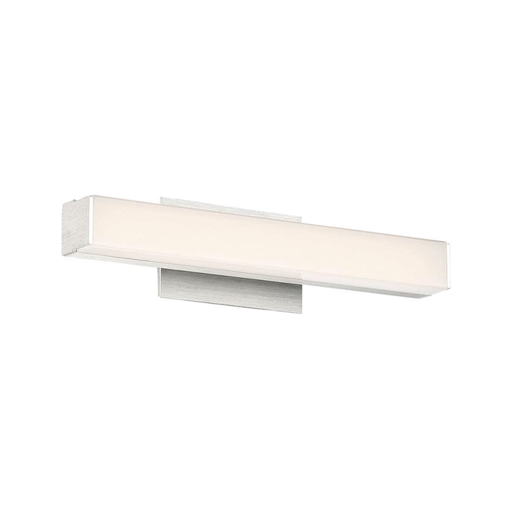 Brink Slim 12" LED Bathroom Vanity Wall Light in Brushed Aluminum