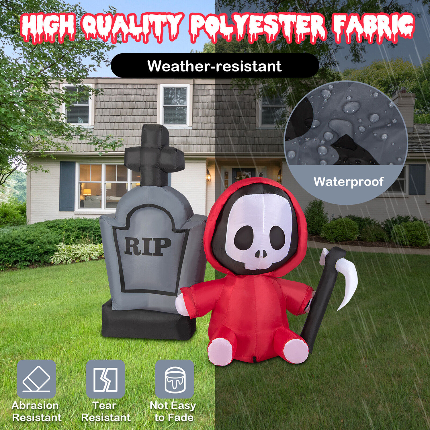 WELLFOR HYG23962US Outdoor-Halloween-Decor - View #6