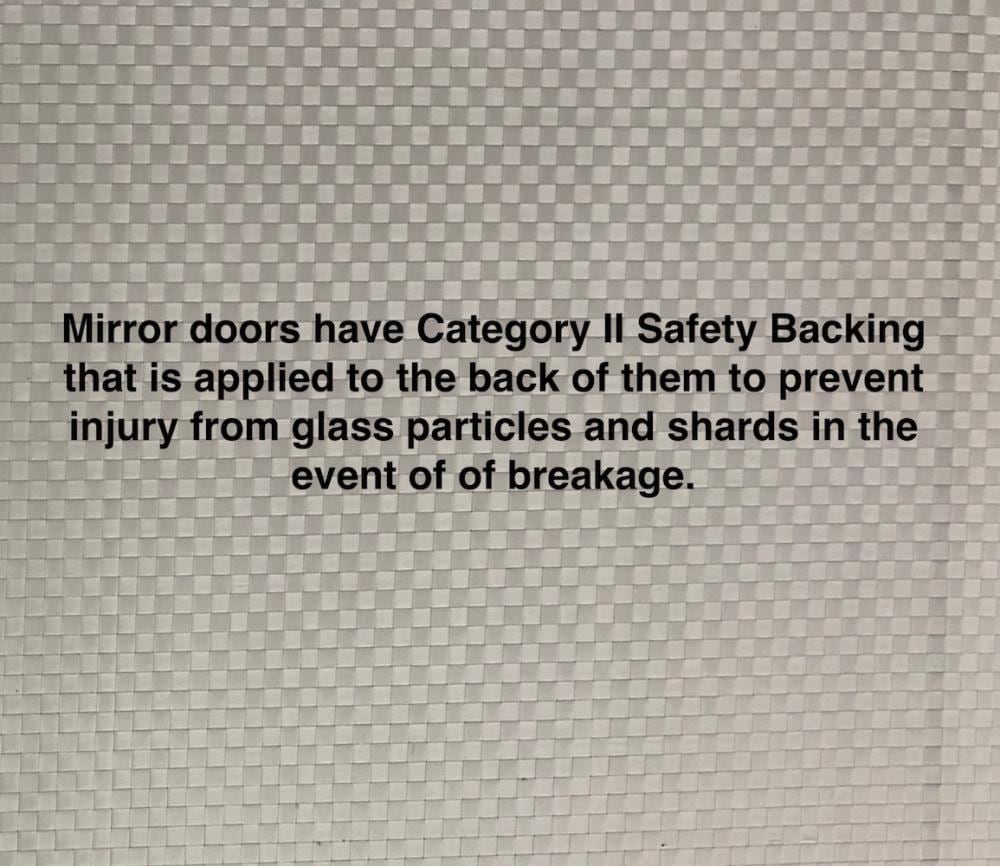 Manor Court 9150BF Series 24-in x 80-in Chrome Mirror/Panel Mirrored Glass Prefinished Aluminum Bifold Door (Hardware Included) Manor Court 9150BF Series 24-in x 80-in Chrome Mirror/Panel Mirrored Glass Prefinished Aluminum Bifold Door (Hardware Included)