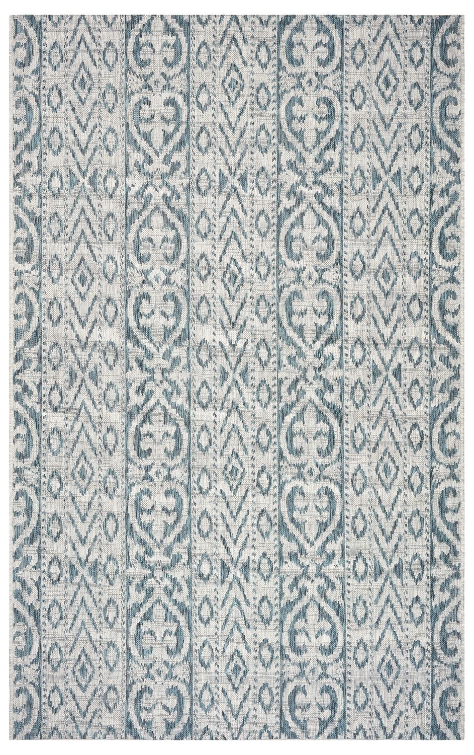 LR Home SUNSH81242BGN3050 This design is a detailed contemporary masterpiece. With a variety of different patterns, this rug will mixwell with a variety of different styles. Adding this rug to your space is sure to thrill you and your guests.