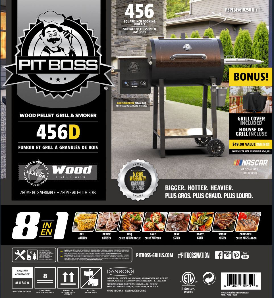 Pit Boss 456 sq in Wood Pellet Grill and Smoker - Barbecues, Grills &  Smokers - New Orleans, Louisiana, Facebook Marketplace