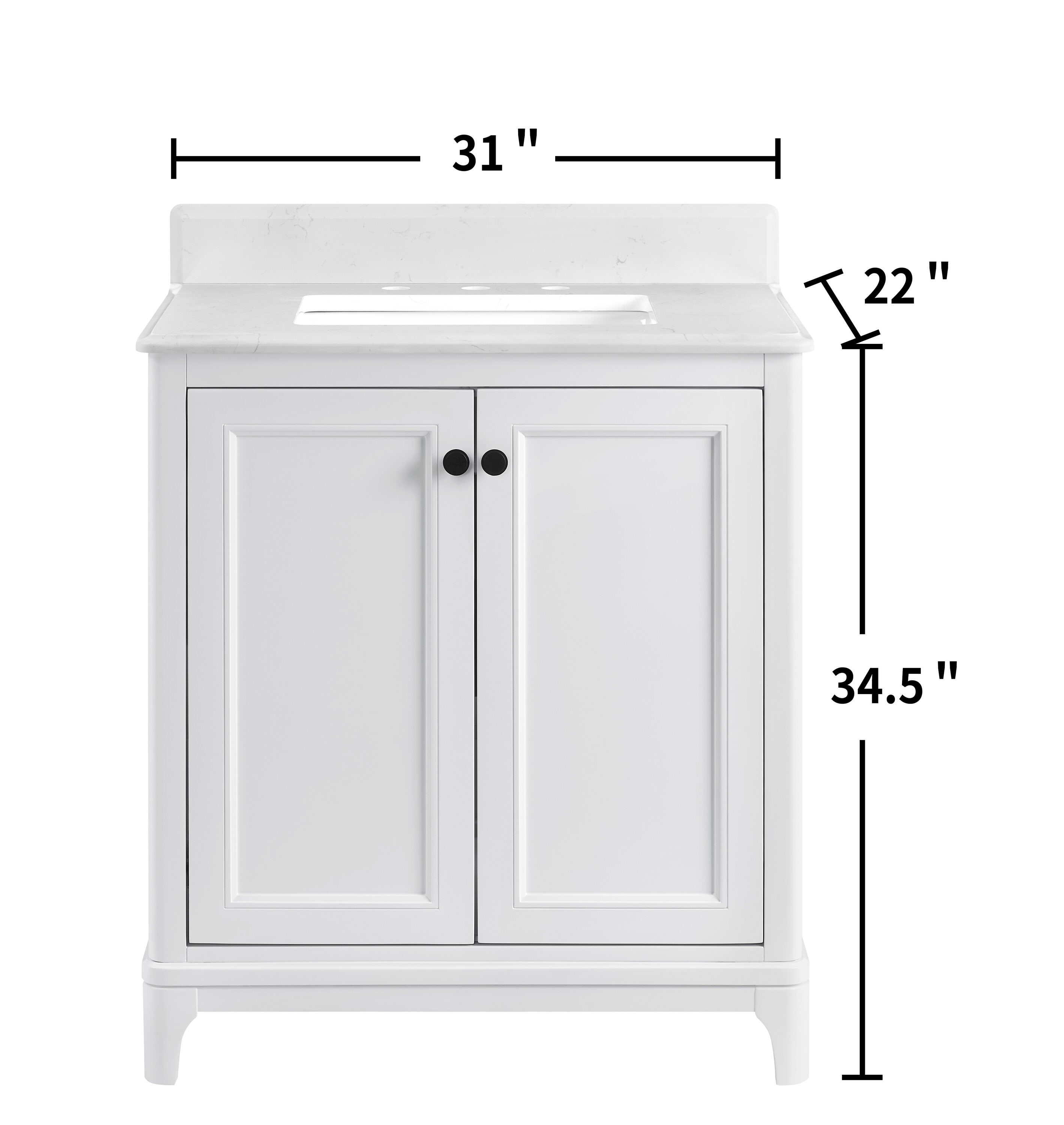 allen + roth LW-8681-30 Bath-Vanity-Combo - View #9