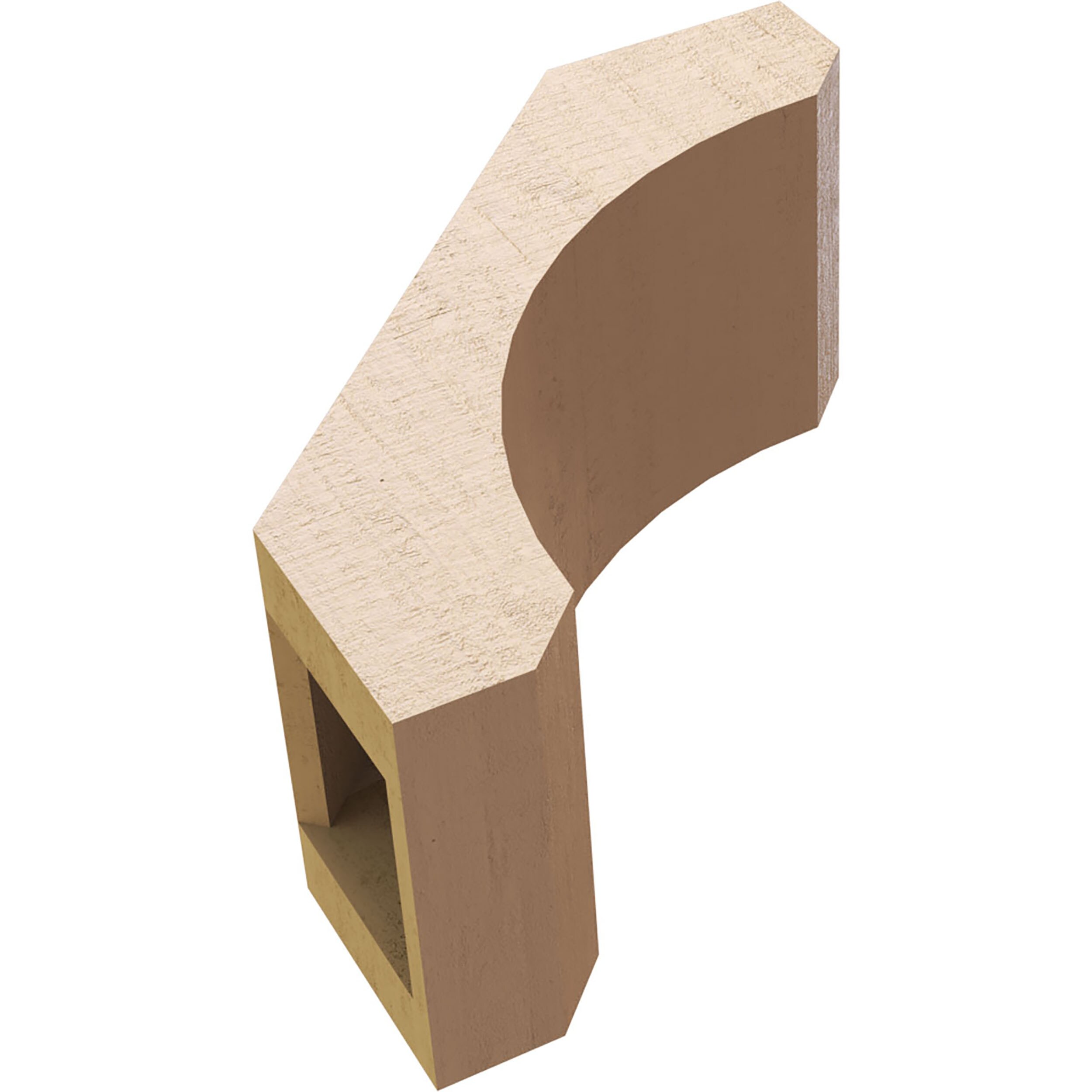 Ekena Millwork BRCUR05X10X10LECRCPR braces - View #13