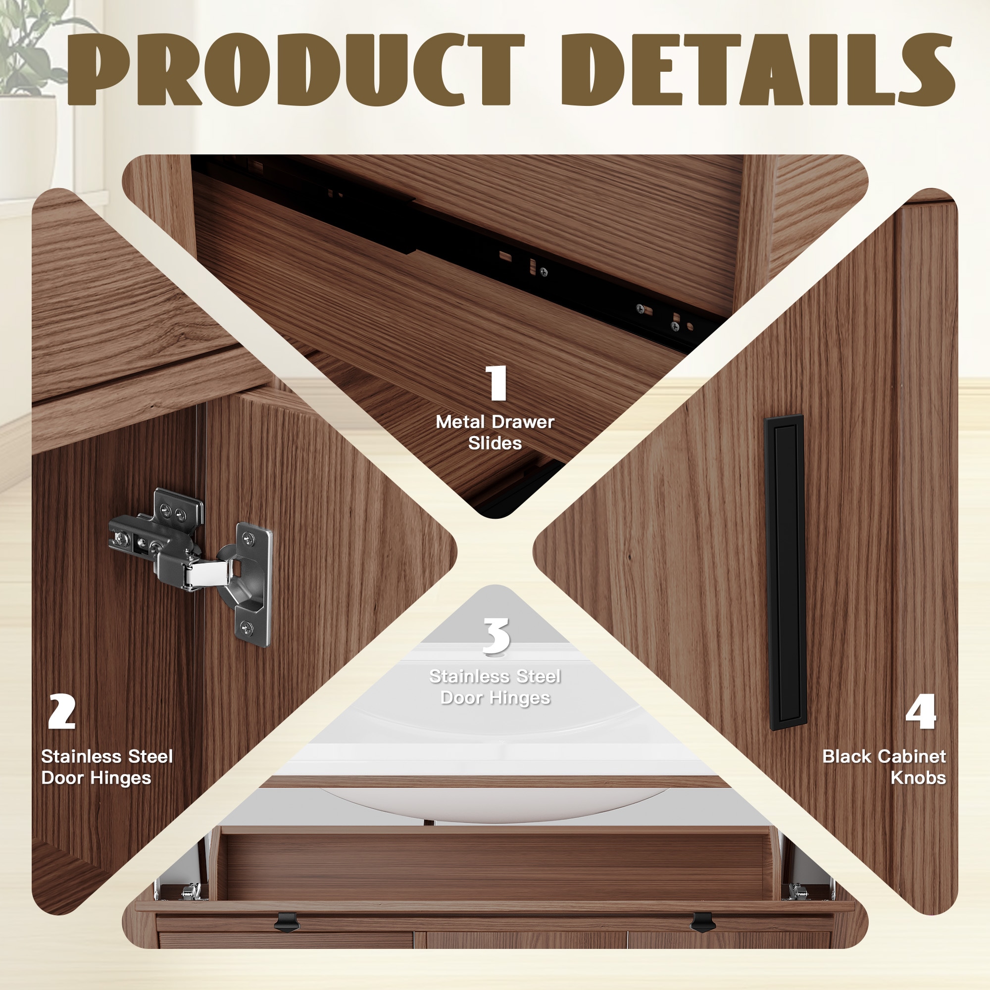 JEAREY FYSC-36-HS Bath-Vanity-Combo - View #7