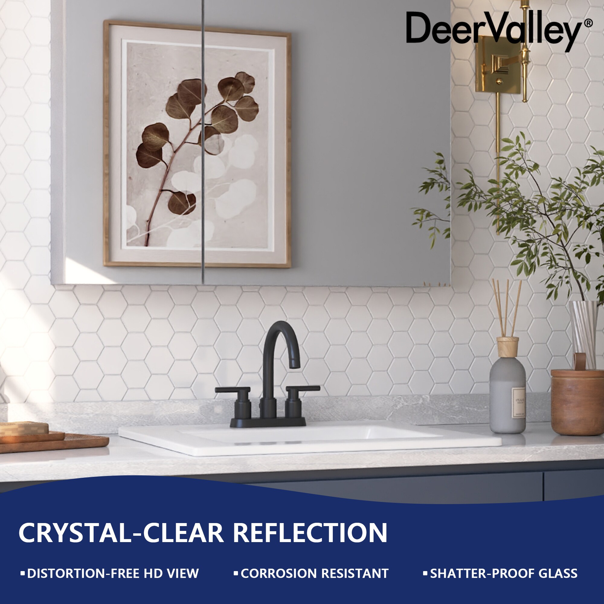 DeerValley DV-1MC0148 Bathroom-Medicine-Cabinets - View #8