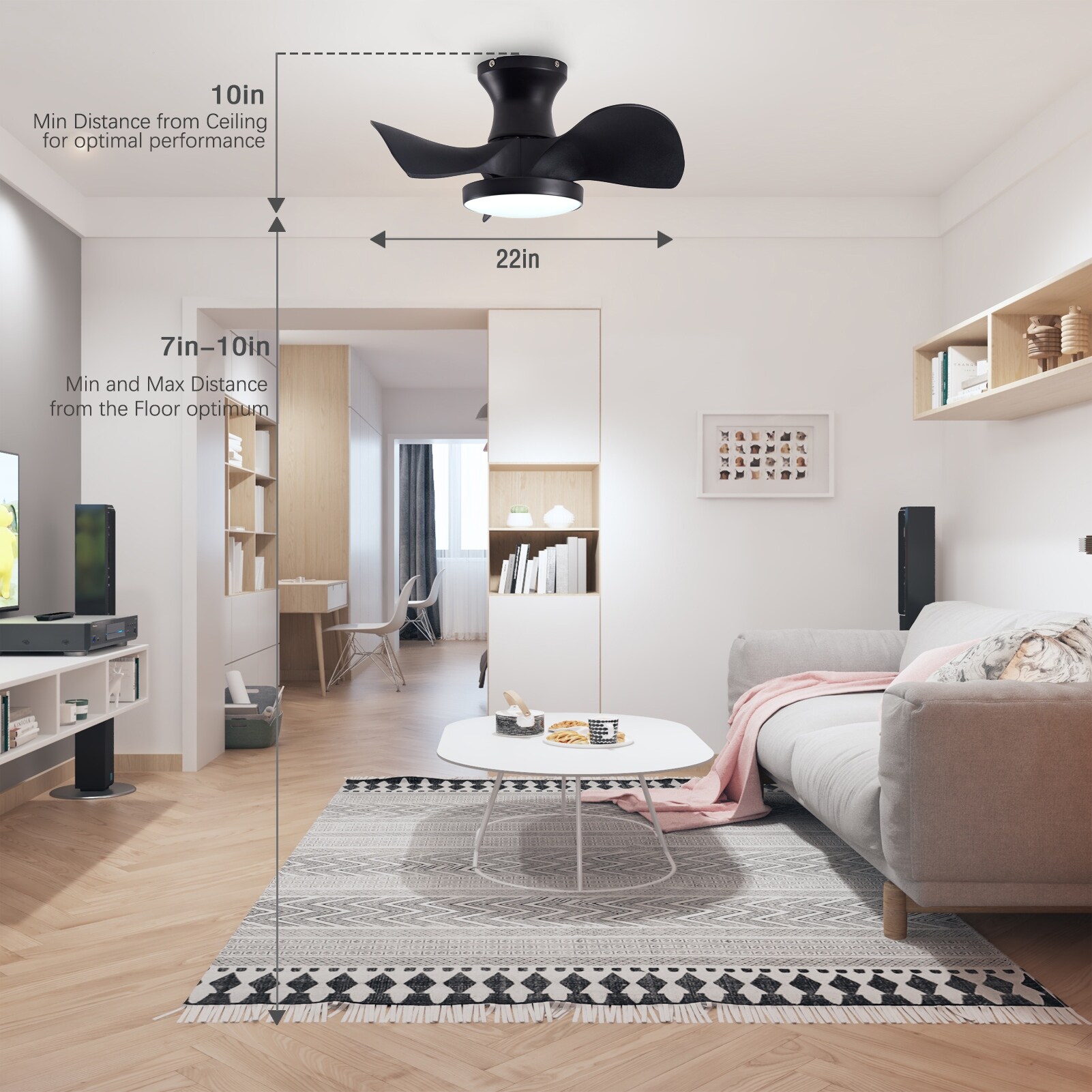 Dexmalle W3775P466696 Ceiling-Fans - View #3