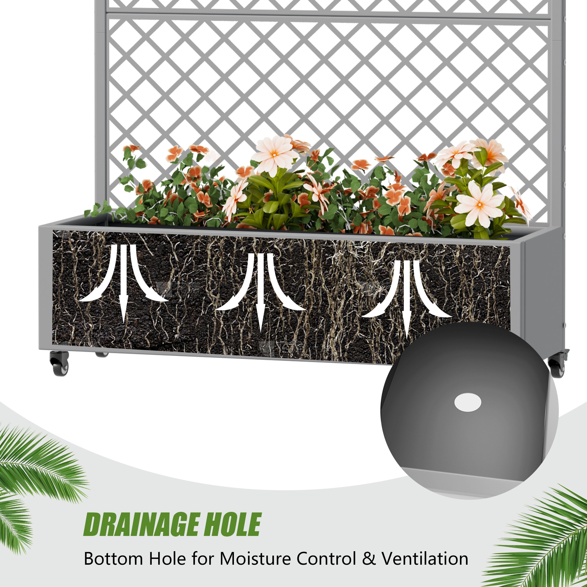 Lirago L20607-604A57 Raised-Planter-Boxes - View #4