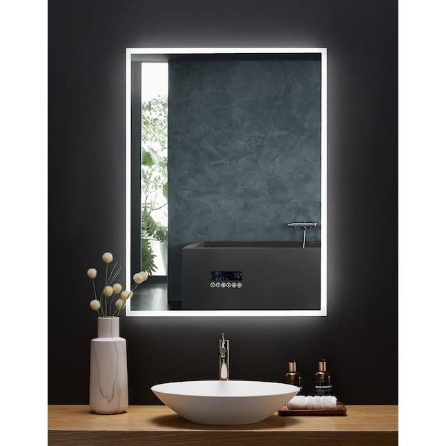 Frameless Bluetooth Bathroom Mirror, What Is Fog Free Mirror