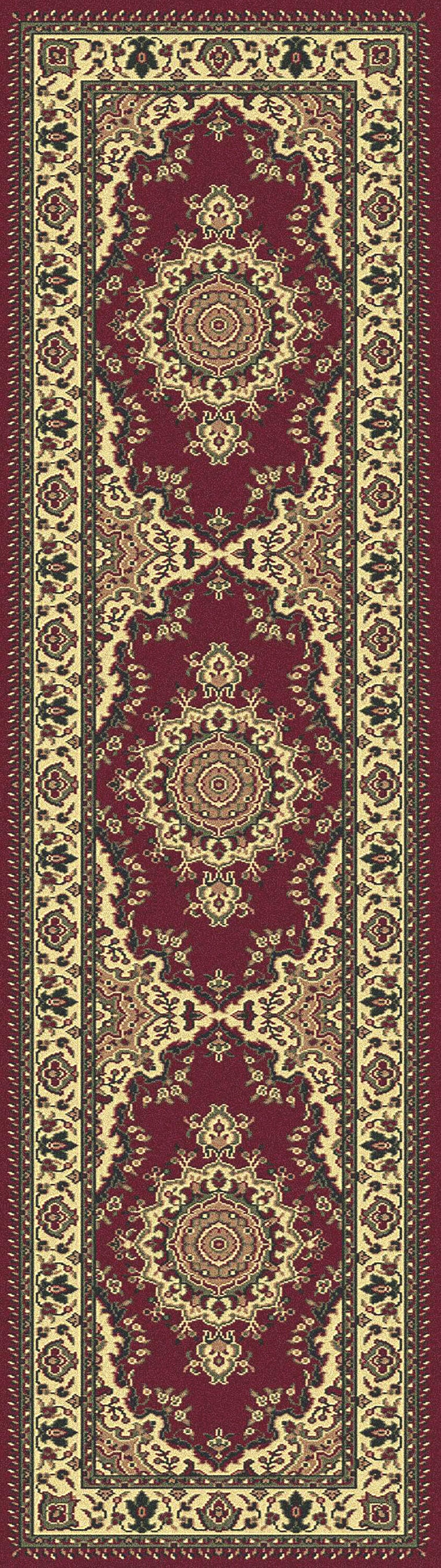 Radici USA 1191/2214/BURGUNDY rugs - View #2