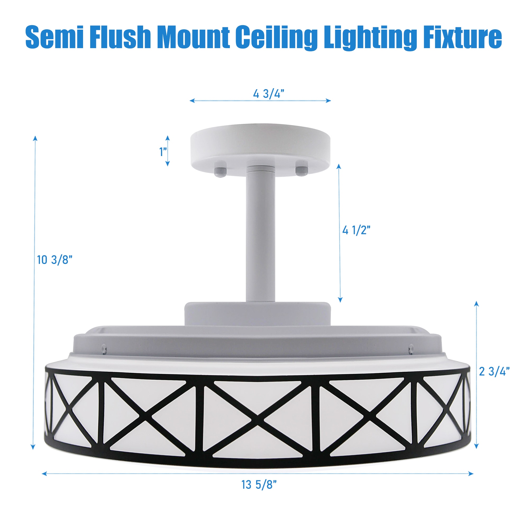 Lucere FM701424D-803BK-S flushmounts - View #9