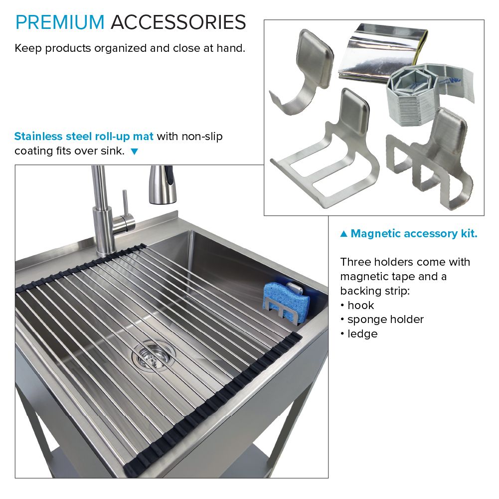 Transolid K-EWS-2822S Laundry-Tubs-Utility-Sinks - View #12