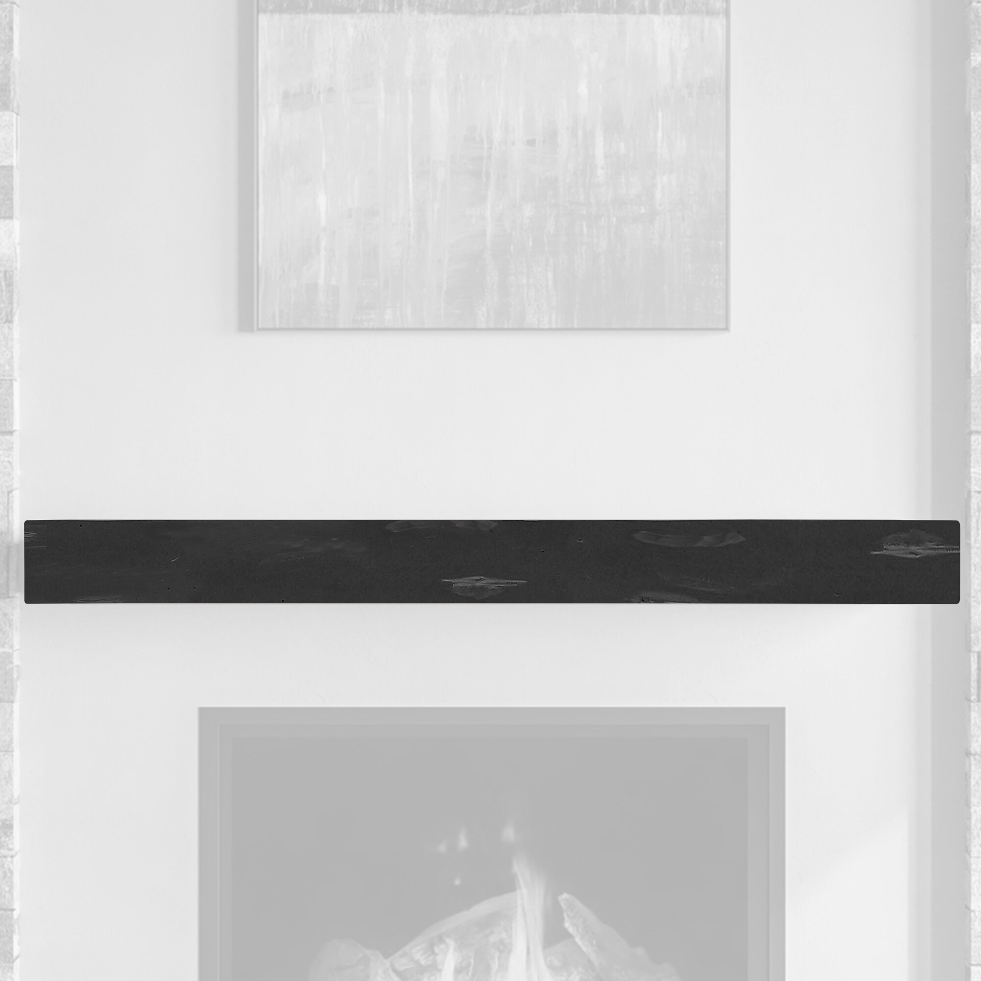 Mantels Direct DAKOTA-60X3-SBL Mantel-Shelves - View #2