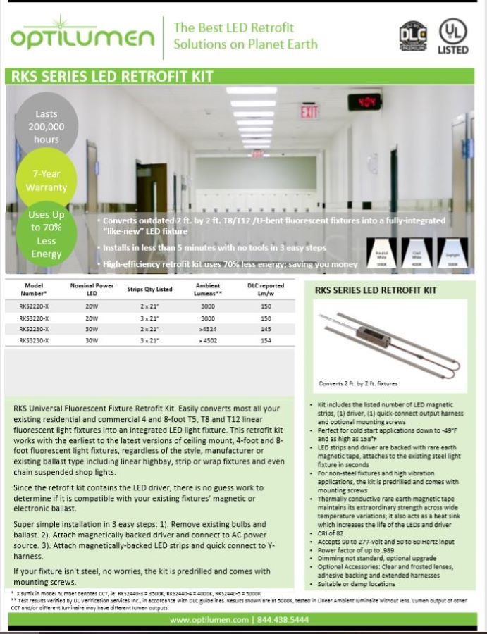 Optilumen RKS2220-50-B Strip-Lights - View #10