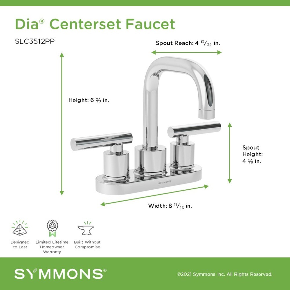 Symmons SLC3512PP Lavatory-Faucets - View #4