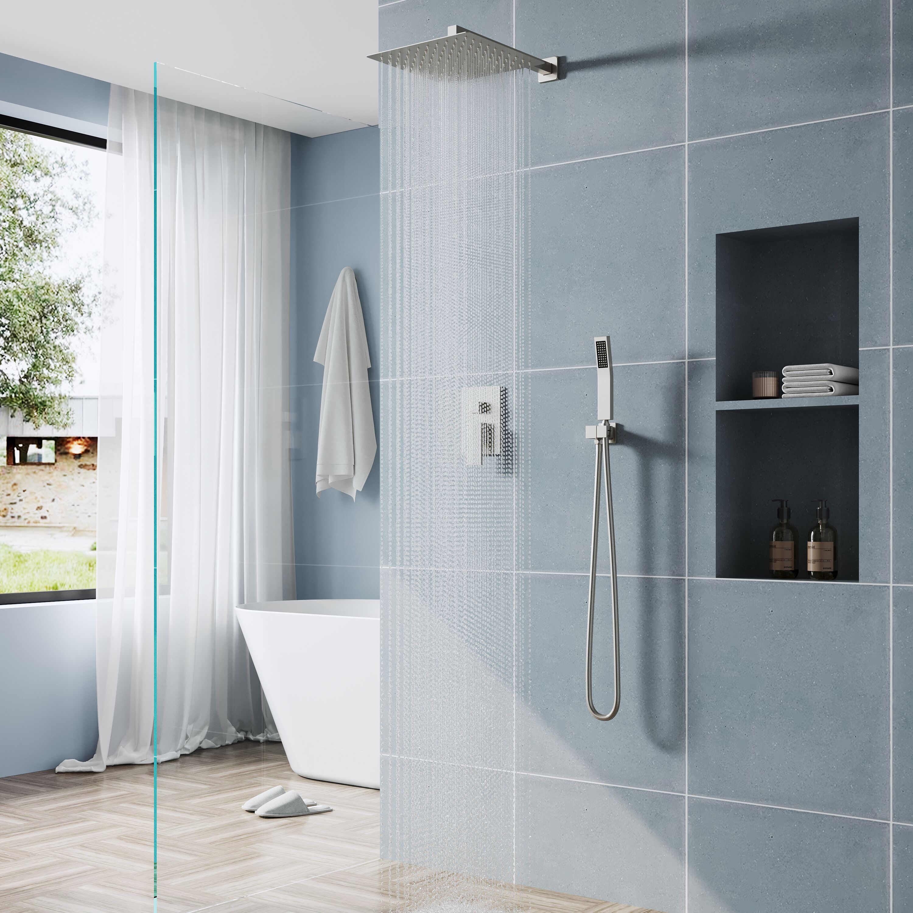 WELLFOR DTG-803S12BN Tub-Shower-Faucets - View #15