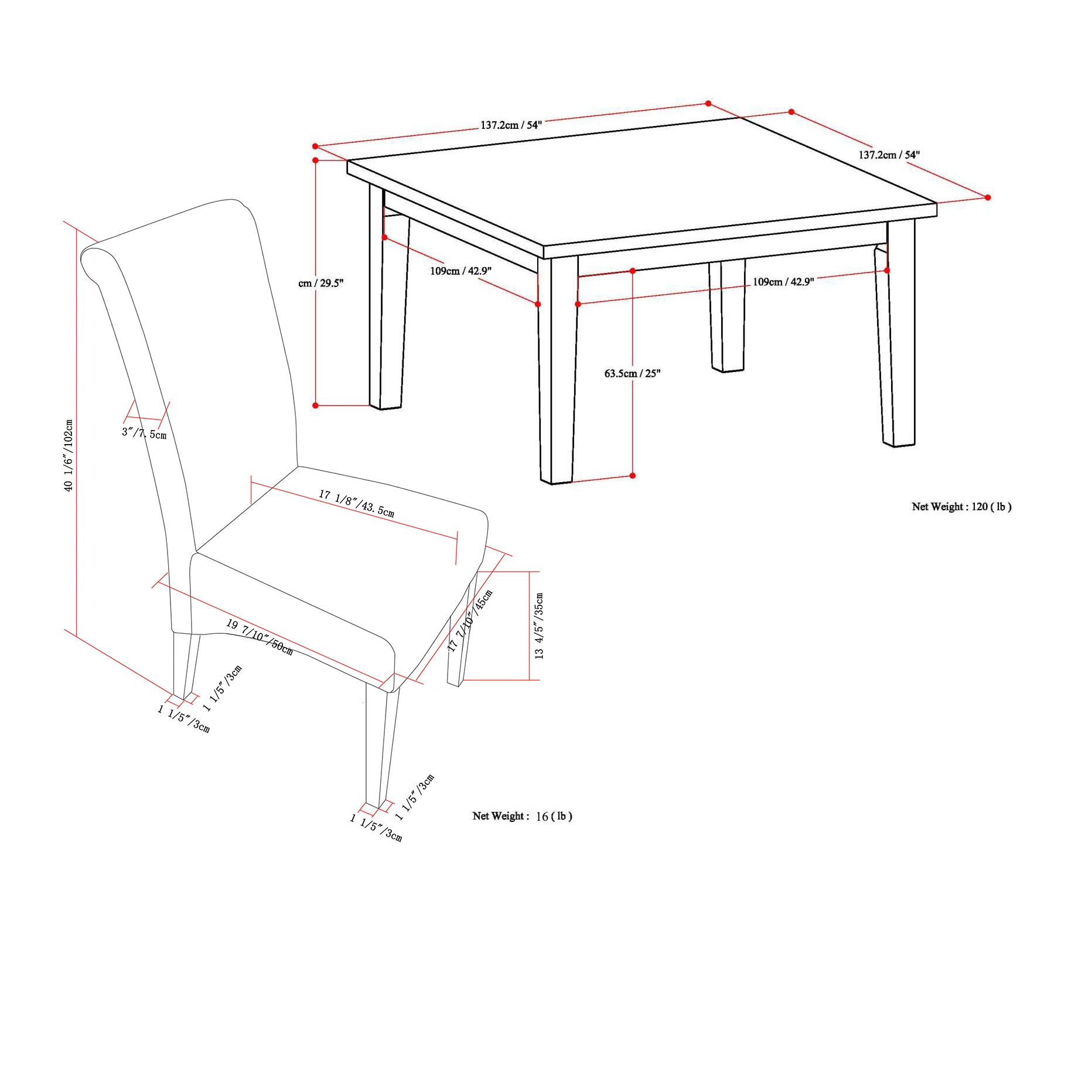Simpli Home AXCDS9-AVL-DGL Dining-Sets - View #6