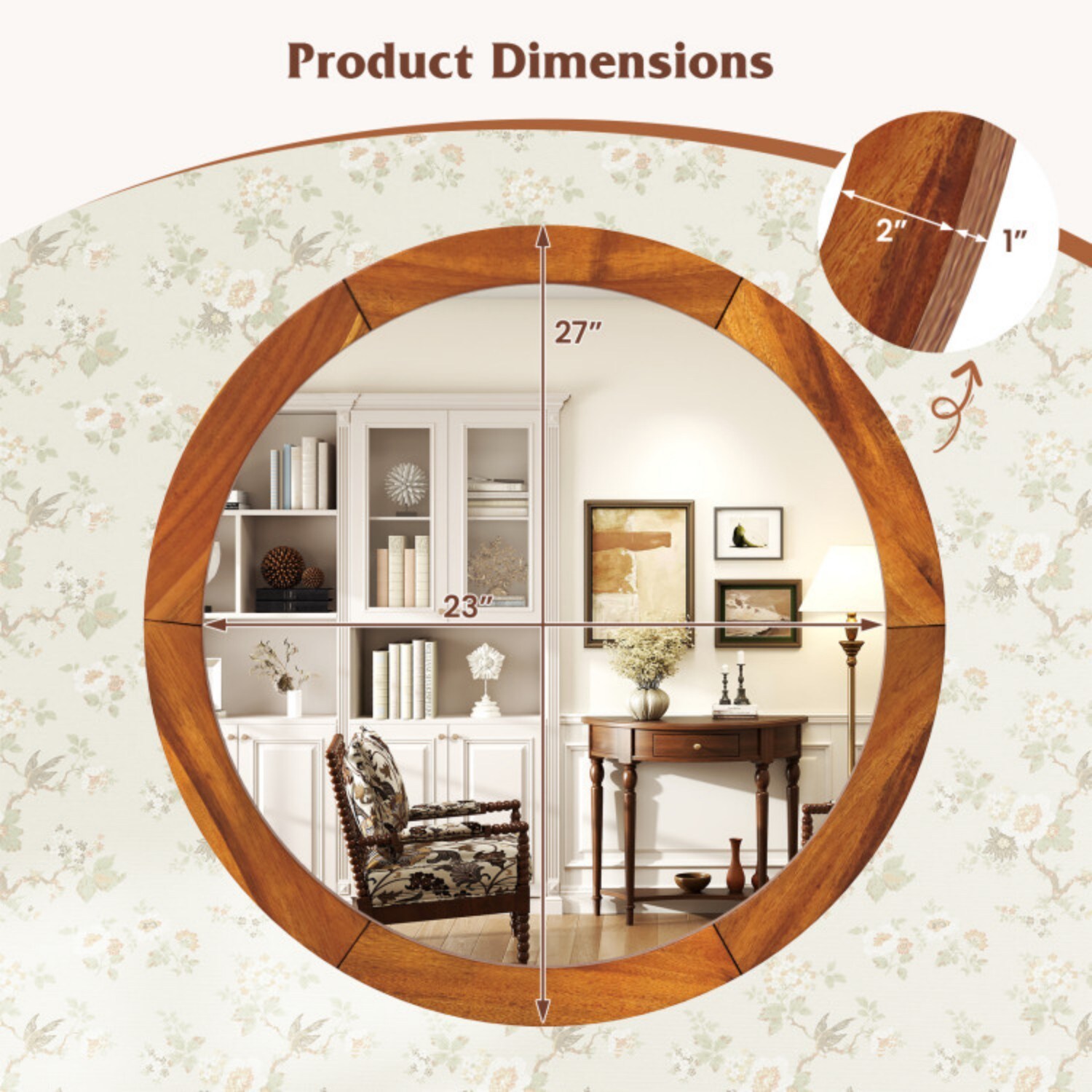 Vanityfus VA-HYA012476BN Decor-Mirrors - View #3