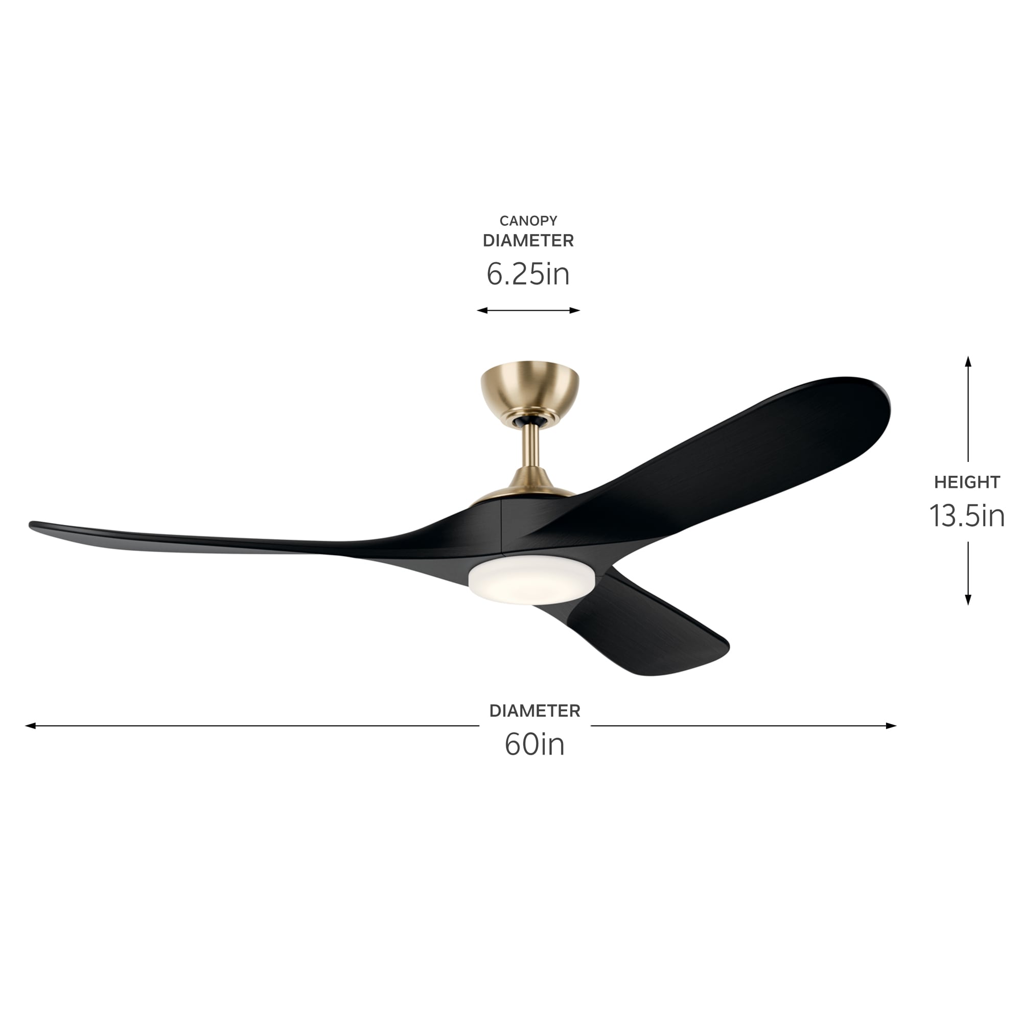 Kichler 310560CPZ Ceiling-Fans - View #8