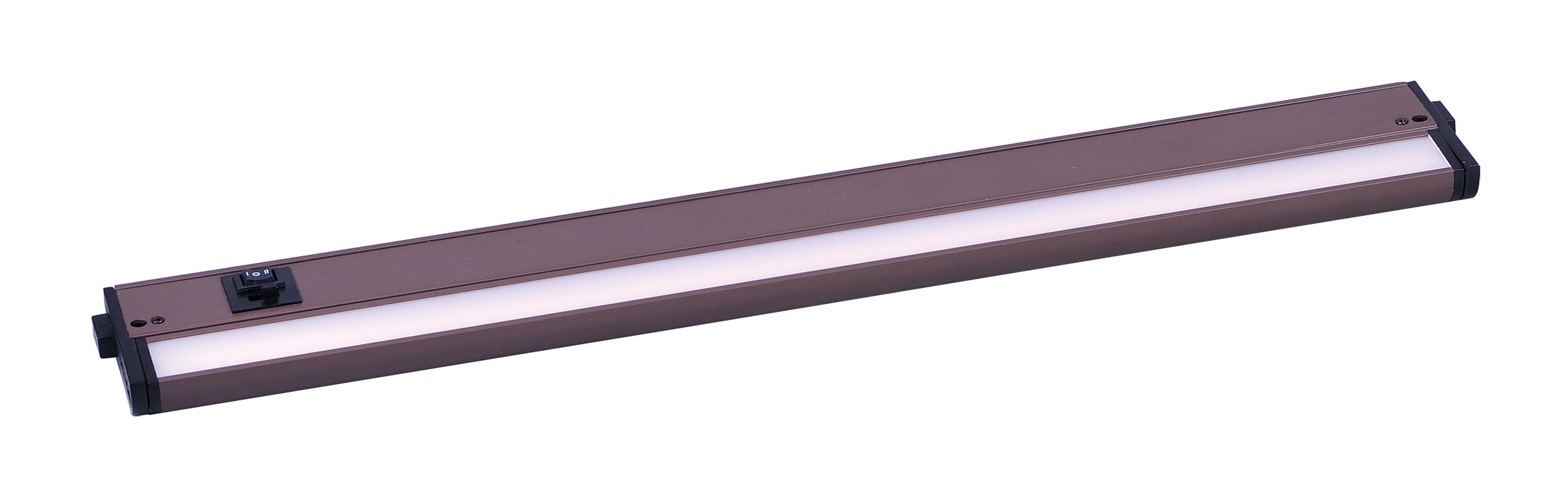 Maxim Lighting 89895BZ CounterMax 24-in Hardwired LED Under Cabinet Light Bar Light