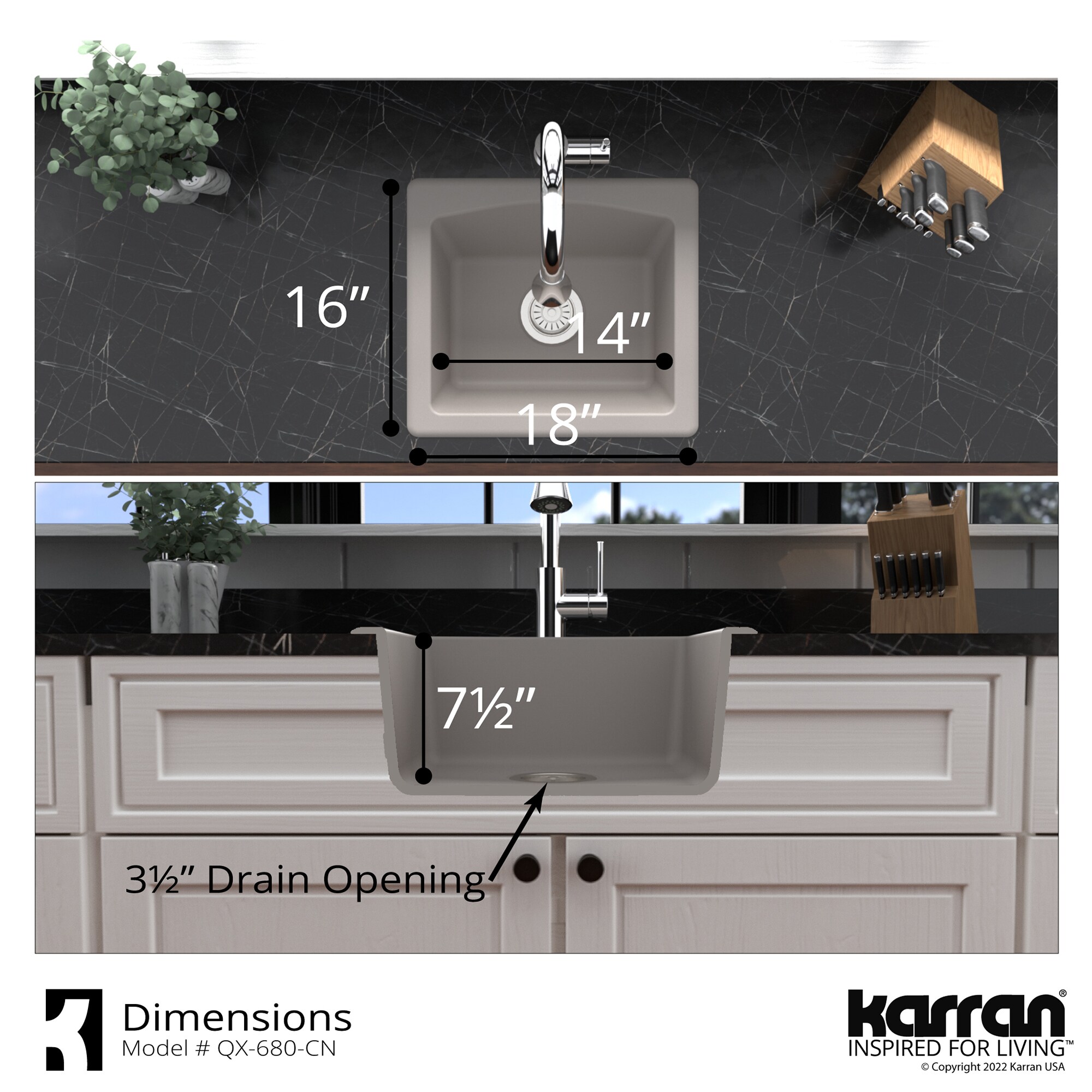 Karran QX-680-CN Kitchen-Sinks - View #6