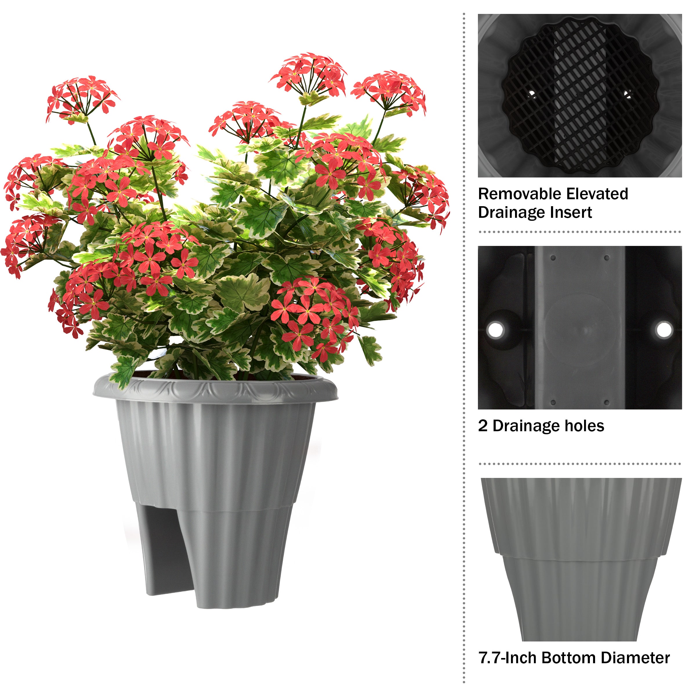Pure Garden 50-LG1464 Planter-Window-Box - View #5