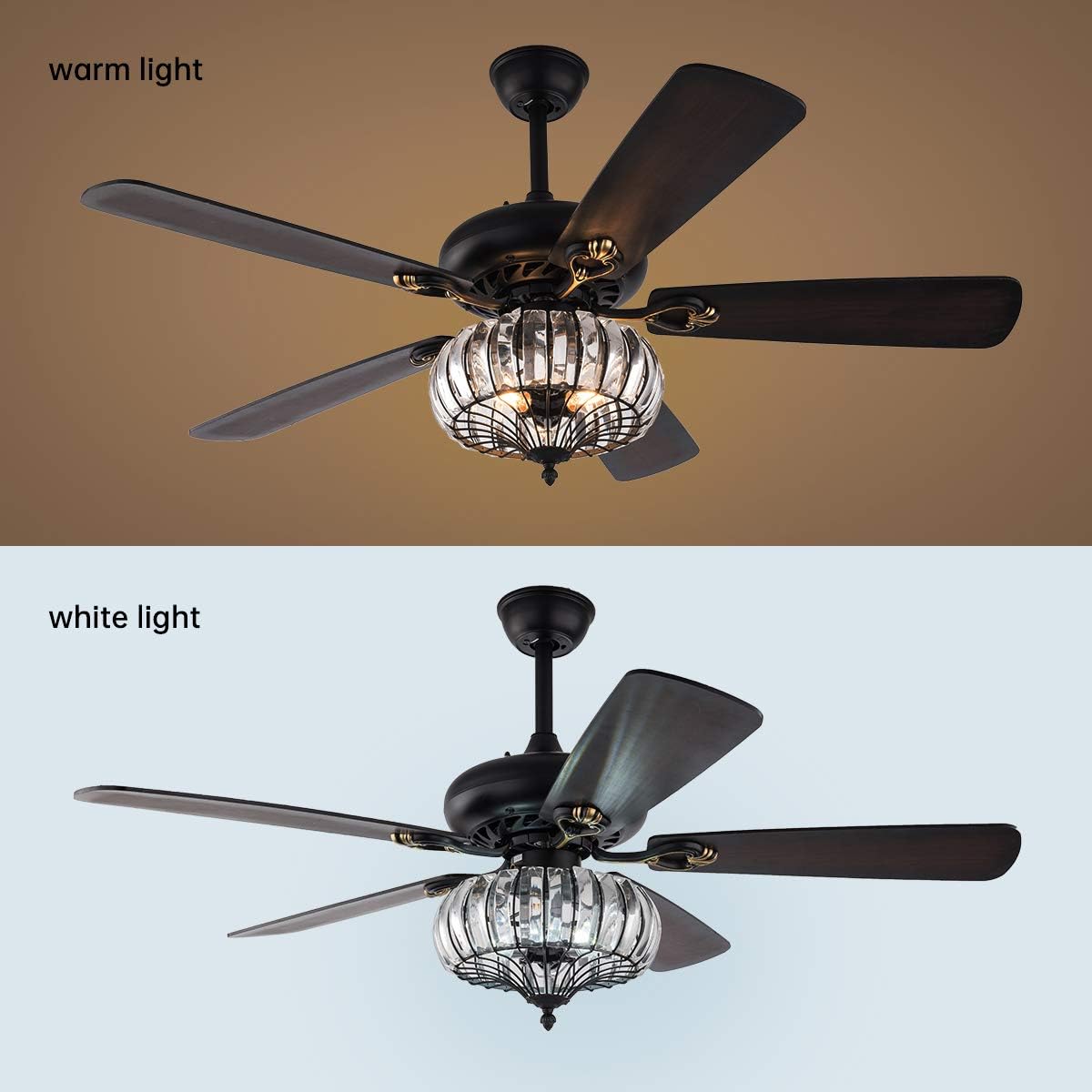 Oukaning HCX187-US Ceiling-Fans - View #8
