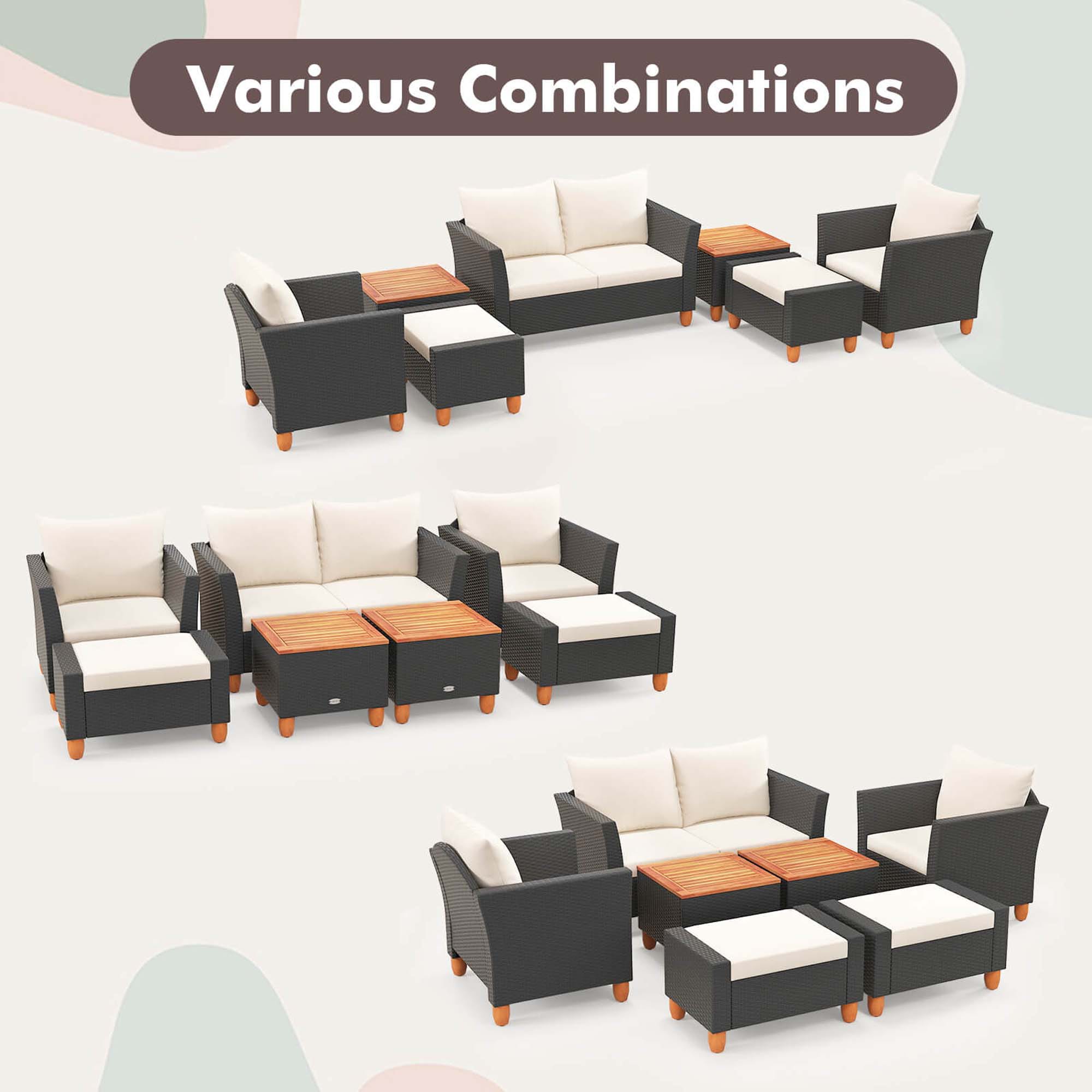 Costway HCST03931 Patio-Conversation-Sets - View #4