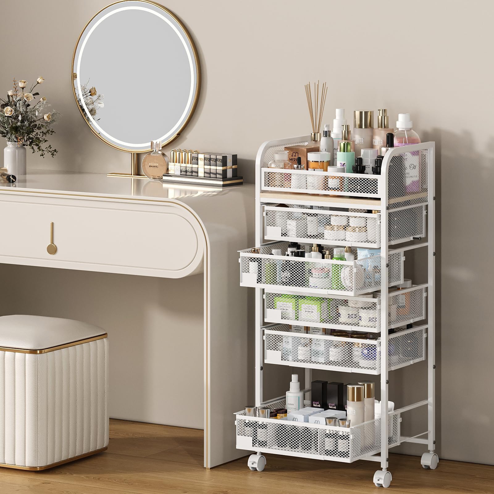FurniFusion L-HZC-5 Vanity-Stools - View #5