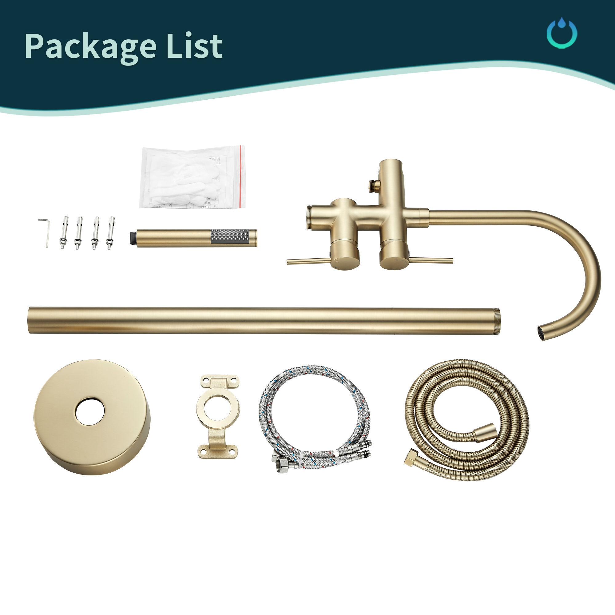 FORIOUS LL01020G Roman-Tub-Faucets - View #14