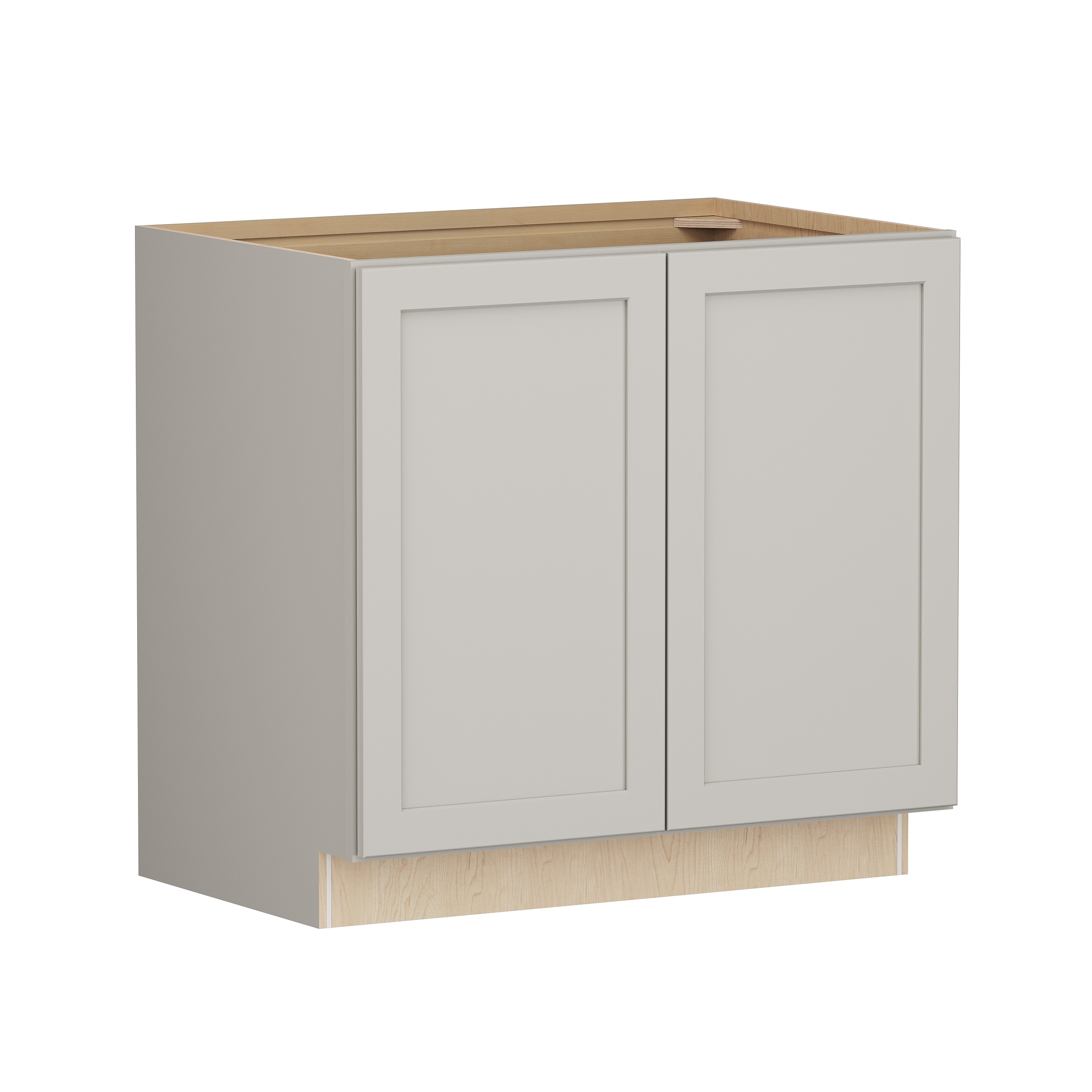 Shenandoah PRO Express SPE 90MYS-20471 Breckenridge 36-in W x 34.5-in H x 24-in D Stone Full Overlay Base Fully assembled Plywood Cabinet (Recessed Panel Shaker)