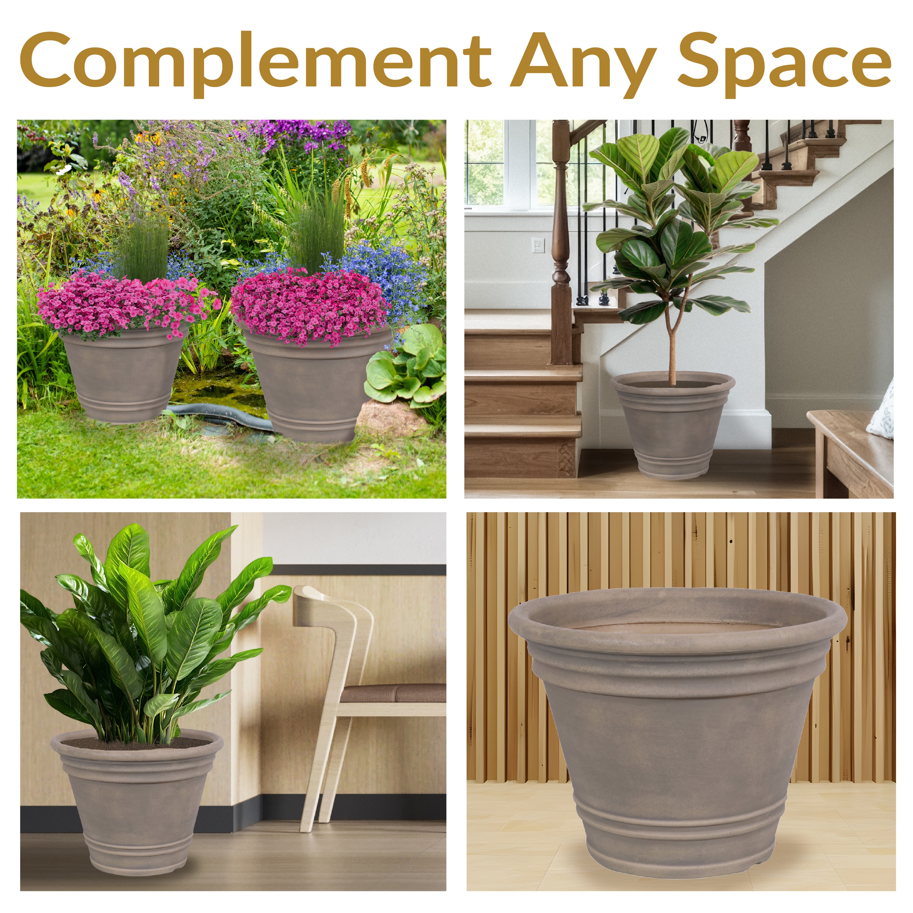 Sunnydaze Decor DG-697-4PK Planter-Window-Box - View #5