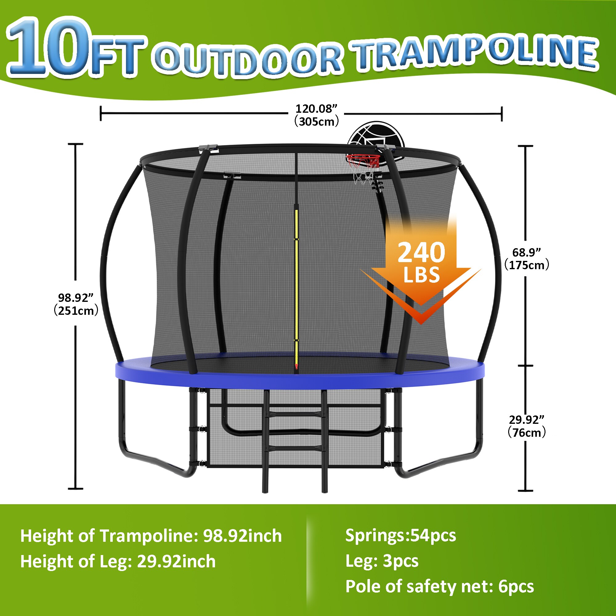 Sunrinx MG8-TP-10 trampolines - View #4