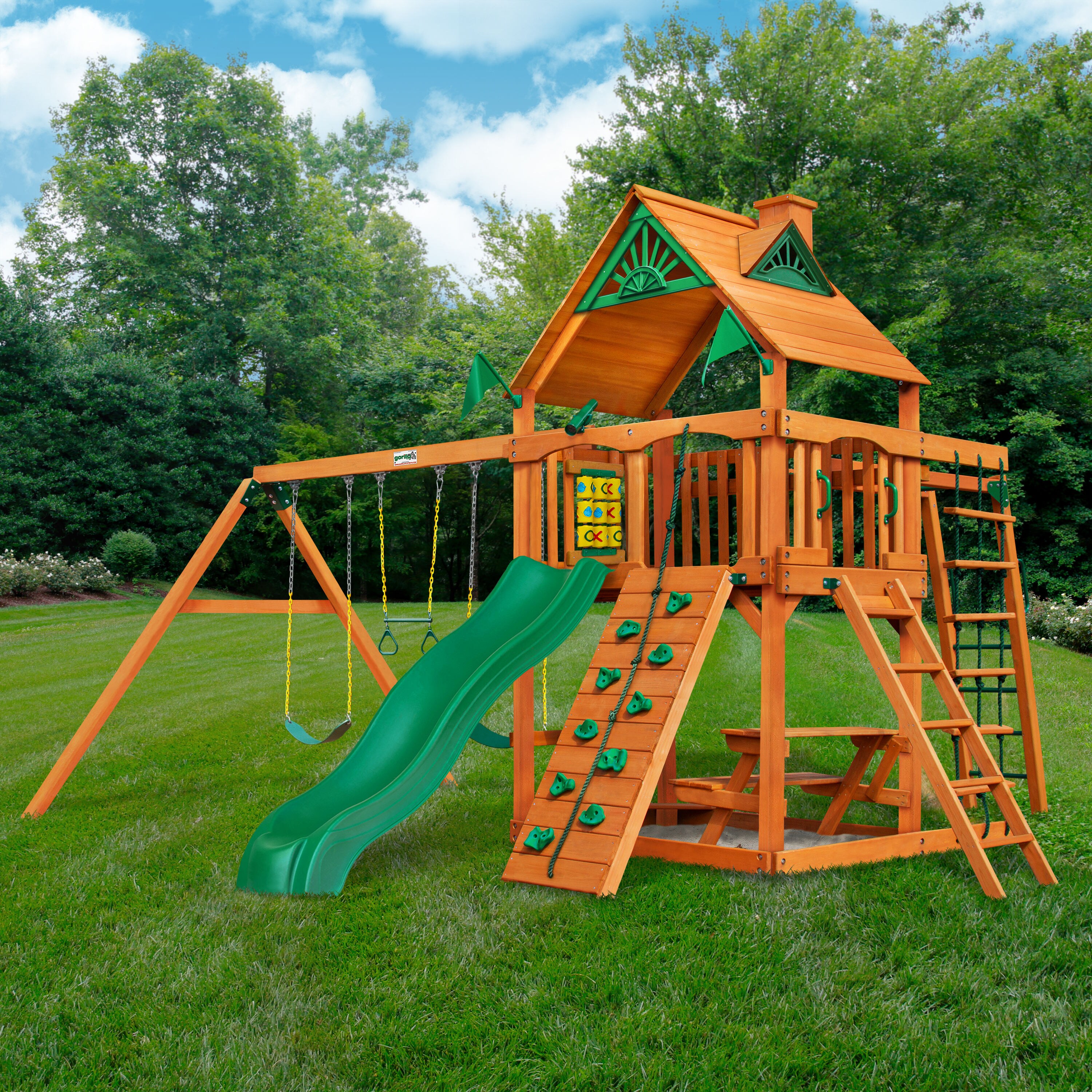 Gorilla Playsets 01-0020-AP Wood-Playset-Kits - View #7