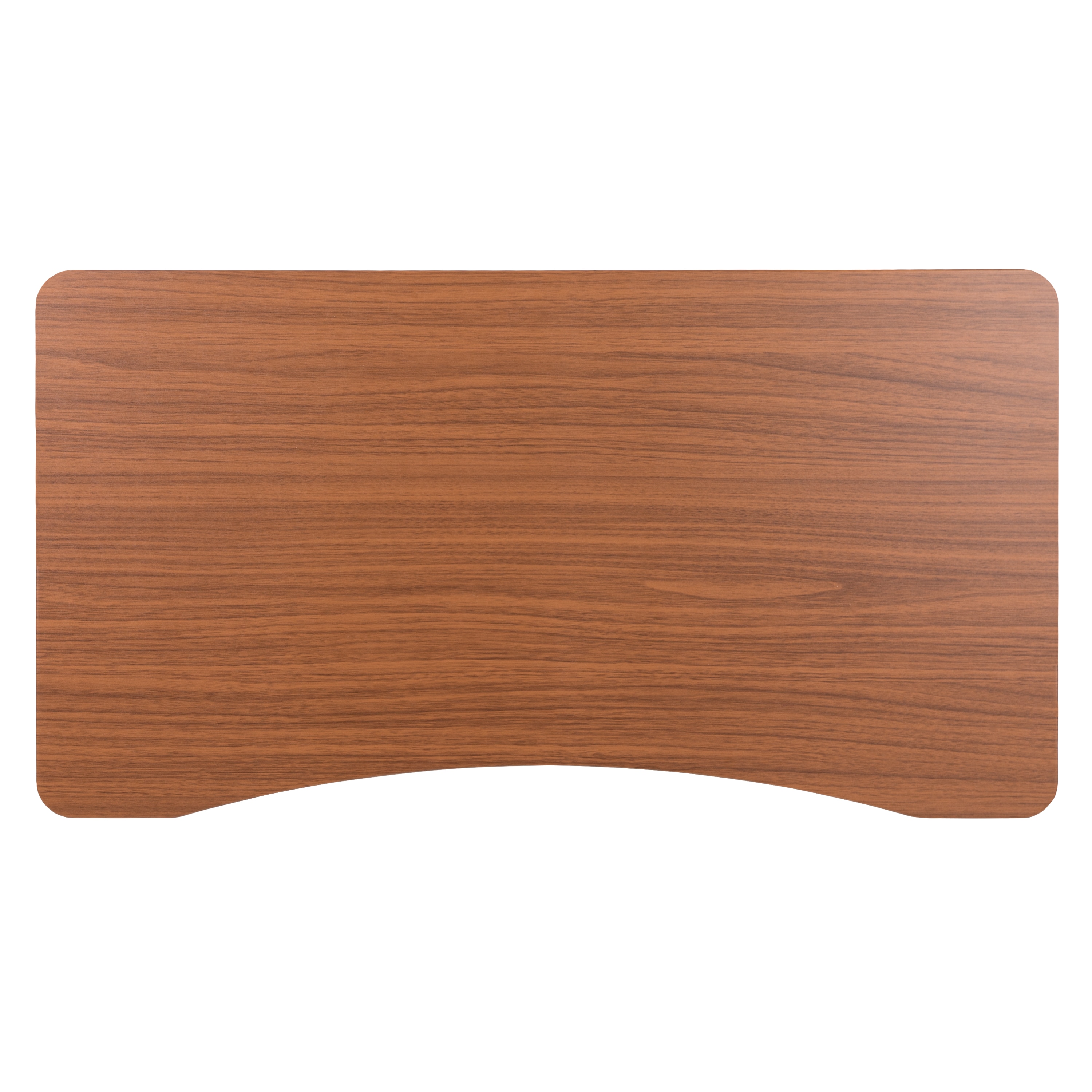 Cherry Wood Adjustable Height Standing Desk