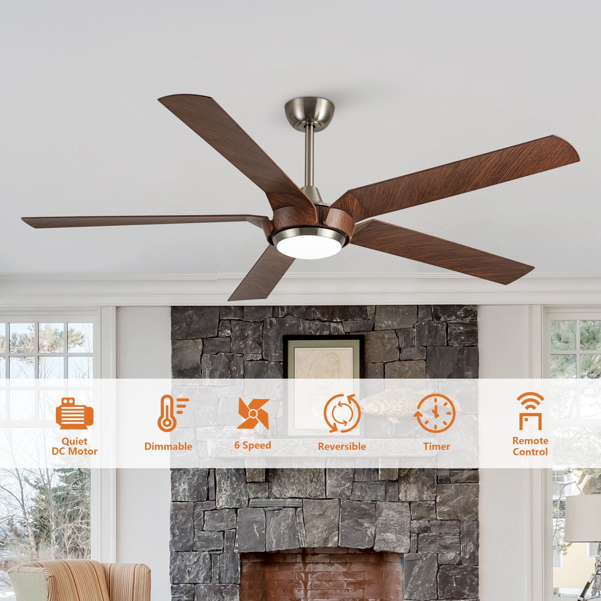 Parrot Uncle F8305110V Ceiling-Fans - View #3