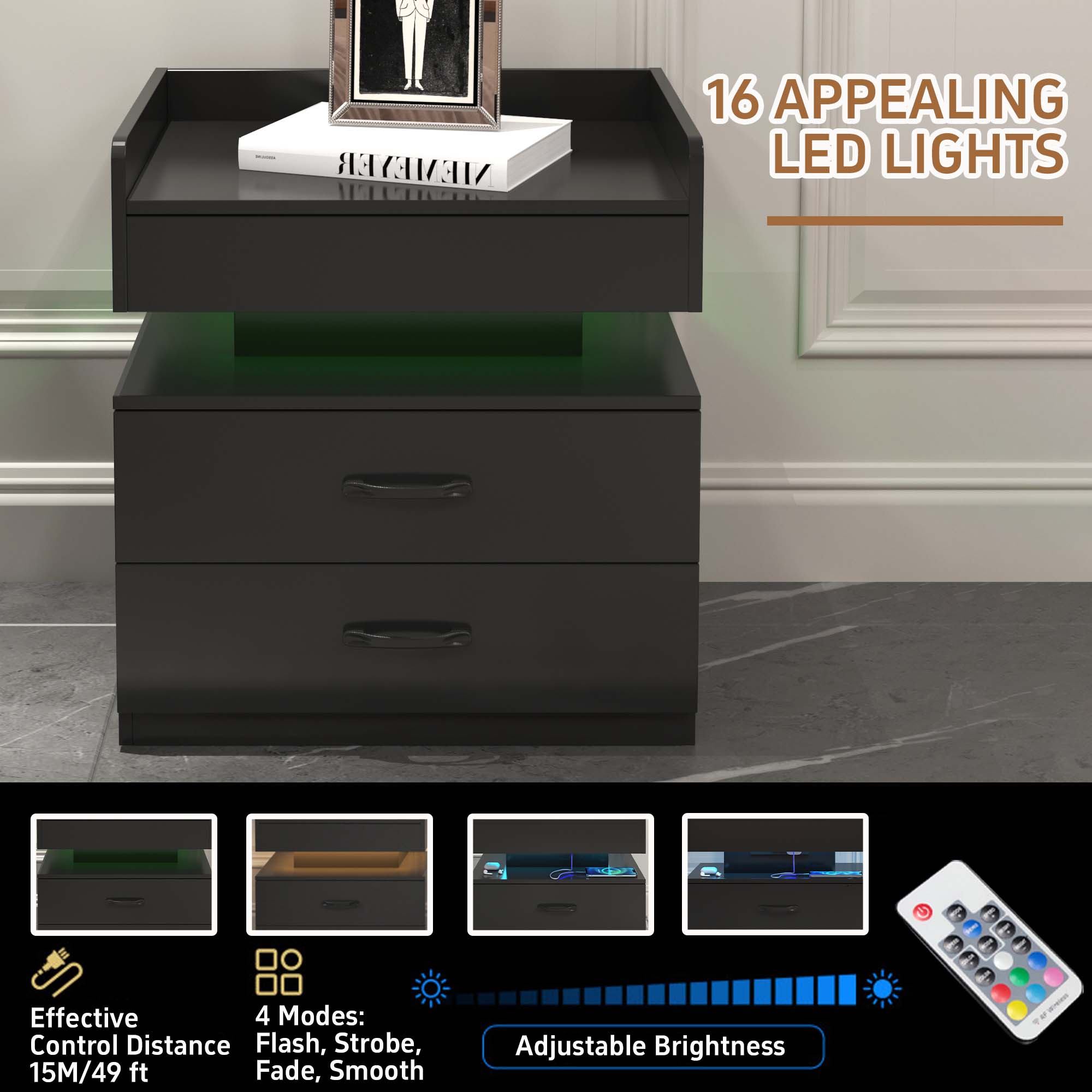 Sunrinx MG9-ND-1 nightstands - View #3